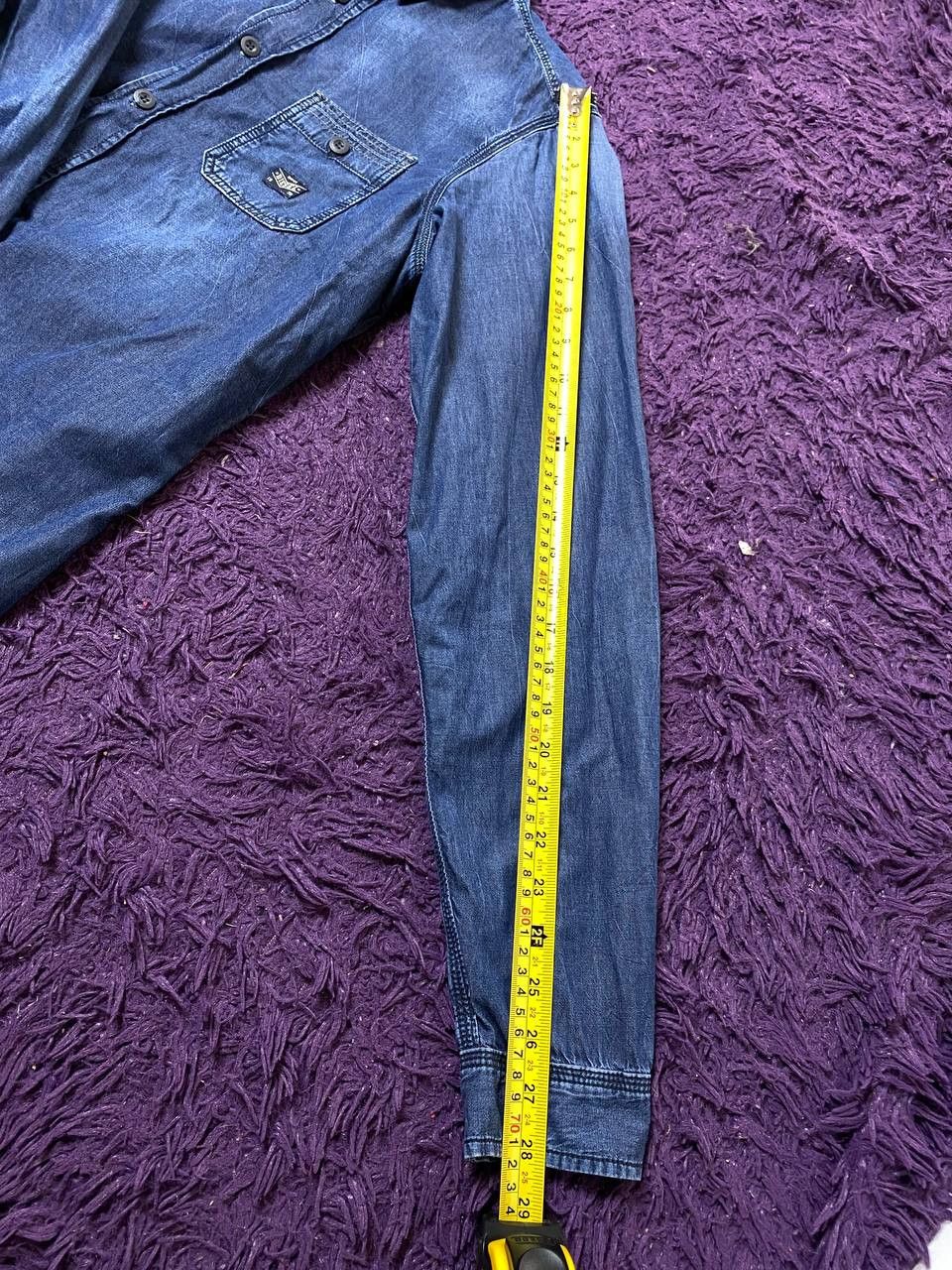 Diesel Vintage Diesel Streetwear Denim Button Up Shirt Size L Size US L / EU 52-54 / 3 - 14 Thumbnail