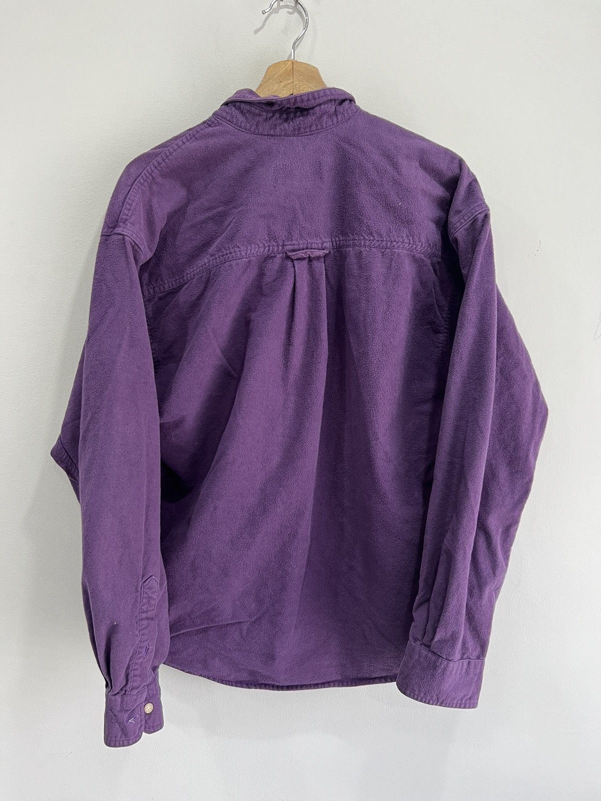 Eddie Bauer Vintage Eddie Bauer Button Up Shirt purple grape Size US L / EU 52-54 / 3 - 2 Thumbnail