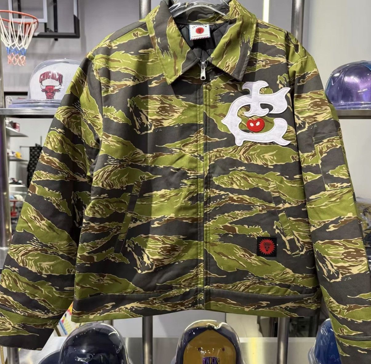 Billionaire Boys Club Billionaire Boys Club ICE CREAM Tiger Stripe Camo Jacket J32 Size US L / EU 52-54 / 3 - 1 Thumbnail