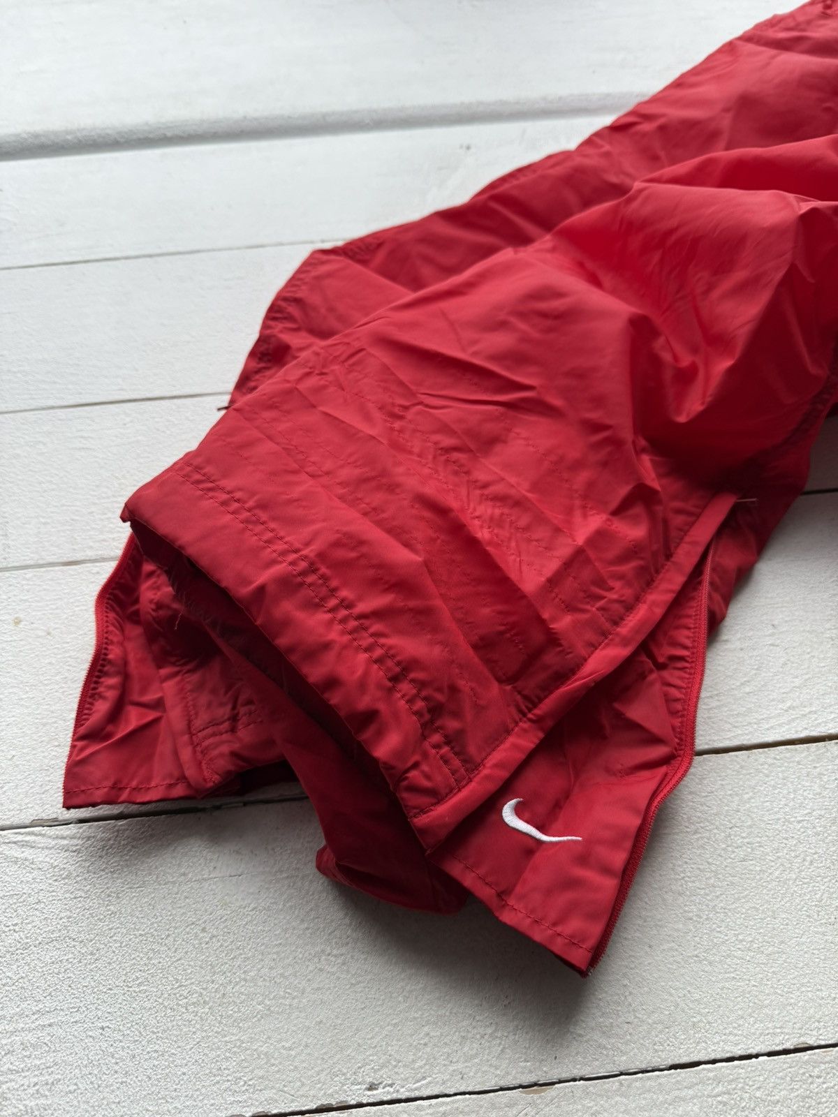 Nike × Vintage Vintage Nike Pants Embroidered Nylon Drill Pants M-L size Size US 34 / EU 50 - 8 Thumbnail