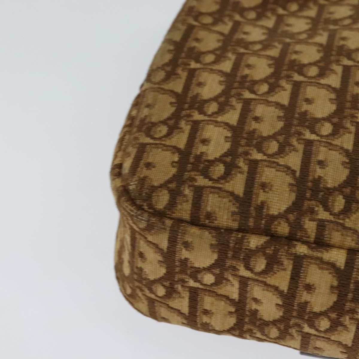 Dior DIOR Trotter Canvas Shoulder Bag Brown Size ONE SIZE - 12 Thumbnail