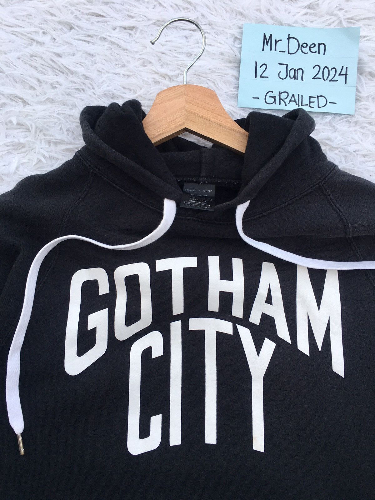 Number (N)ine Rare Number Nine Takahiromiyashita Gotham City Hoodie Size US L / EU 52-54 / 3 - 6 Thumbnail