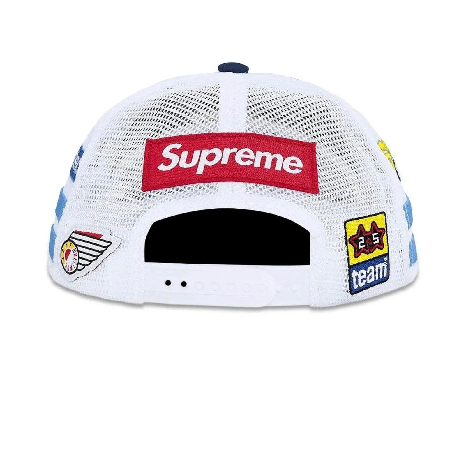 Supreme 🧽 Supreme x Spongebob Squarepants Mesh Back 6-Panel “Navy” Size ONE SIZE - 2 Thumbnail