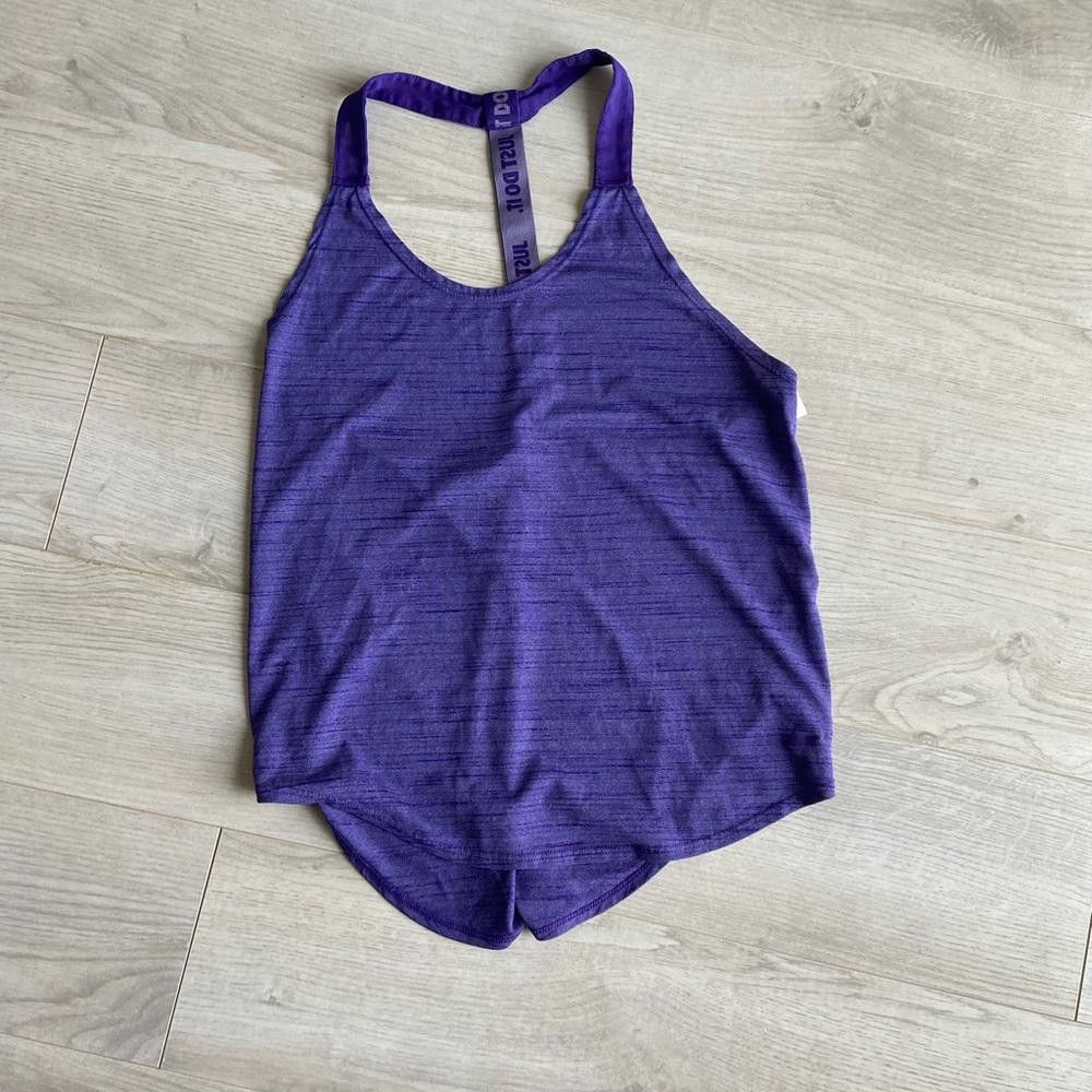 Designer Lululemon Purple Racerback Tank Top - Lightweight & Flexible Size S / US 4 / IT 40 - 1 Thumbnail