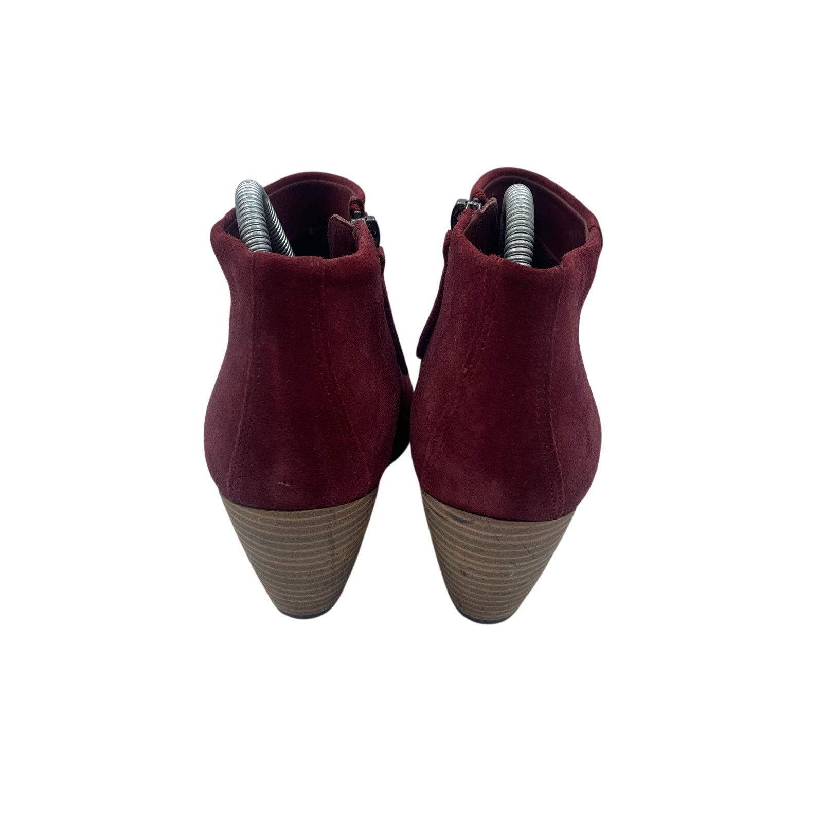 Ecco Ecco Shape 55 Western Ankle Boots Bootie Red Suede Womens 40 Size US 9 / IT 39 - 4 Thumbnail