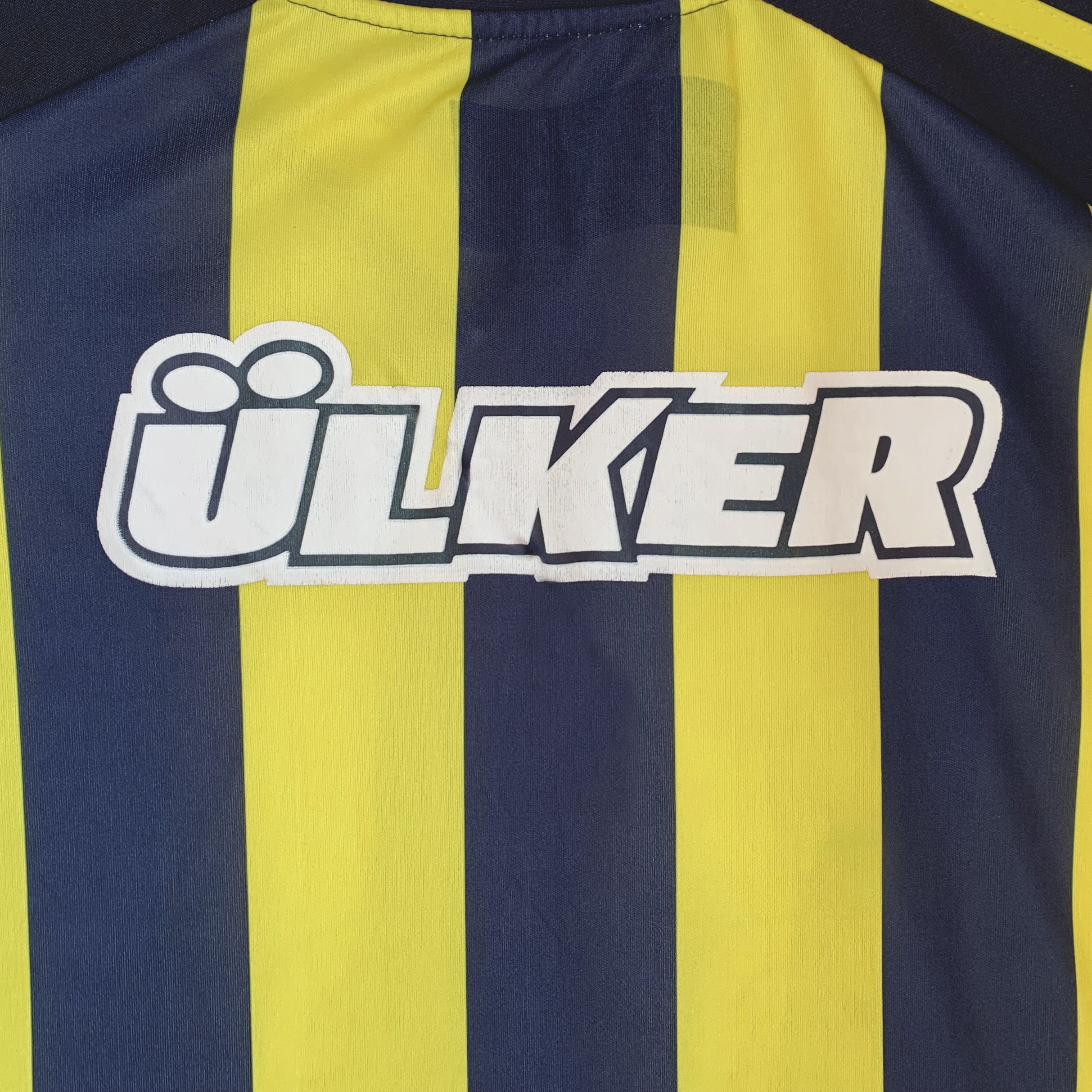 Adidas ADIDAS FENERBAHCE Jersey Football Soccer 2010 2011 Home Kit Size US L / EU 52-54 / 3 - 7 Thumbnail