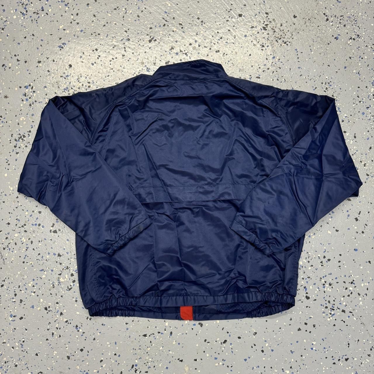 Nike × Vintage Vintage 90s Nike Windbreaker Full Zip Jacket XL Size US XL / EU 56 / 4 - 2 Thumbnail