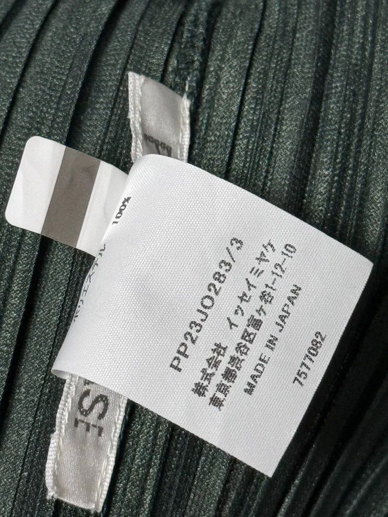 Issey Miyake Issey Miyake size:3 Dark green pleated cardigan Size S / US 4 / IT 40 - 4 Thumbnail
