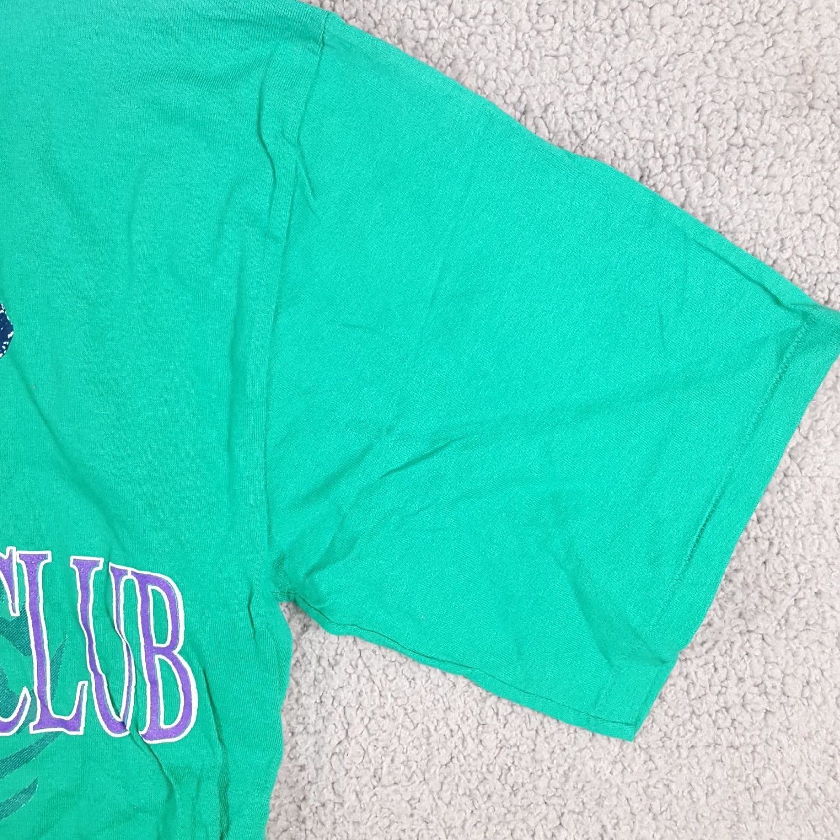 Bugle Boy VINTAGE Bugle Boy Sail Club T-Shirt Men’s Medium, Green, 90s Y2K Beach Grunge Retro USA Made Size US M / EU 48-50 / 2 - 4 Thumbnail