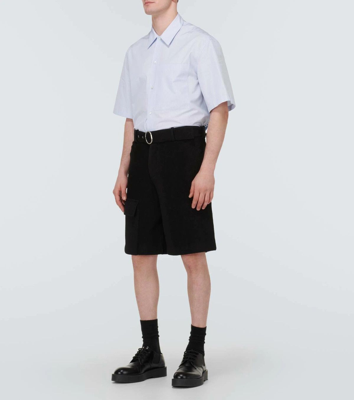 Jil Sander o1w1db10925 Short in Black Size US 36 / EU 52 - 2 Thumbnail