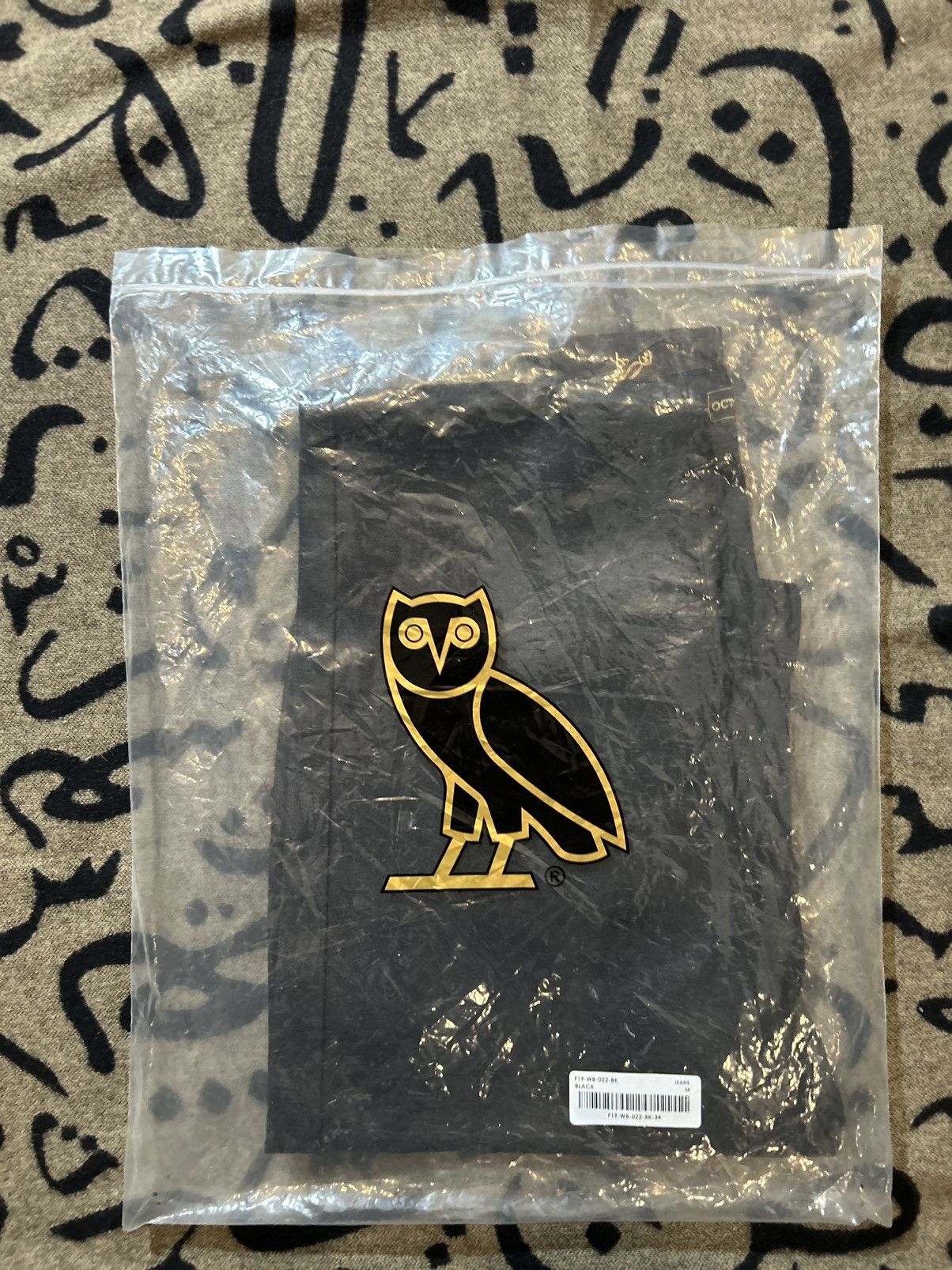 October's Very Own 2019 OVO Black Wax Denim Size US 34 / EU 50 - 10 Thumbnail