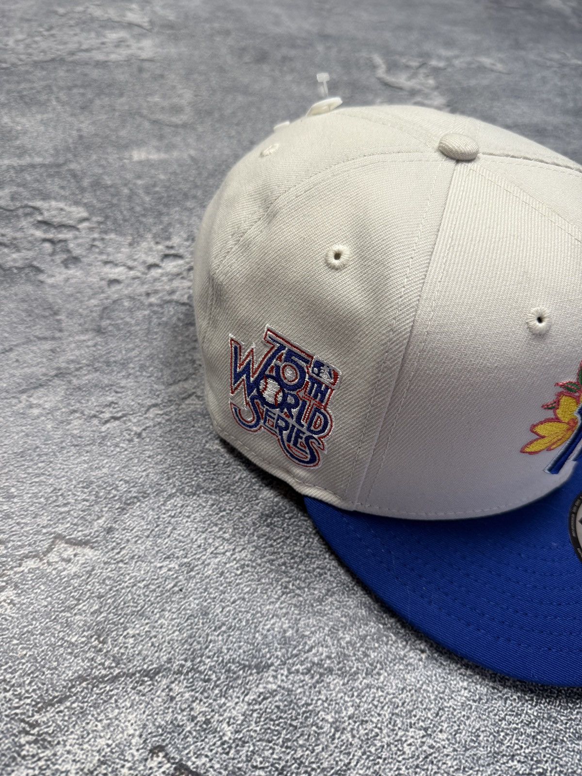 New York Yankees × Vintage Crazy Vintage Y2K New York Yankees Cap Drill Graffiti Style Size ONE SIZE - 3 Thumbnail