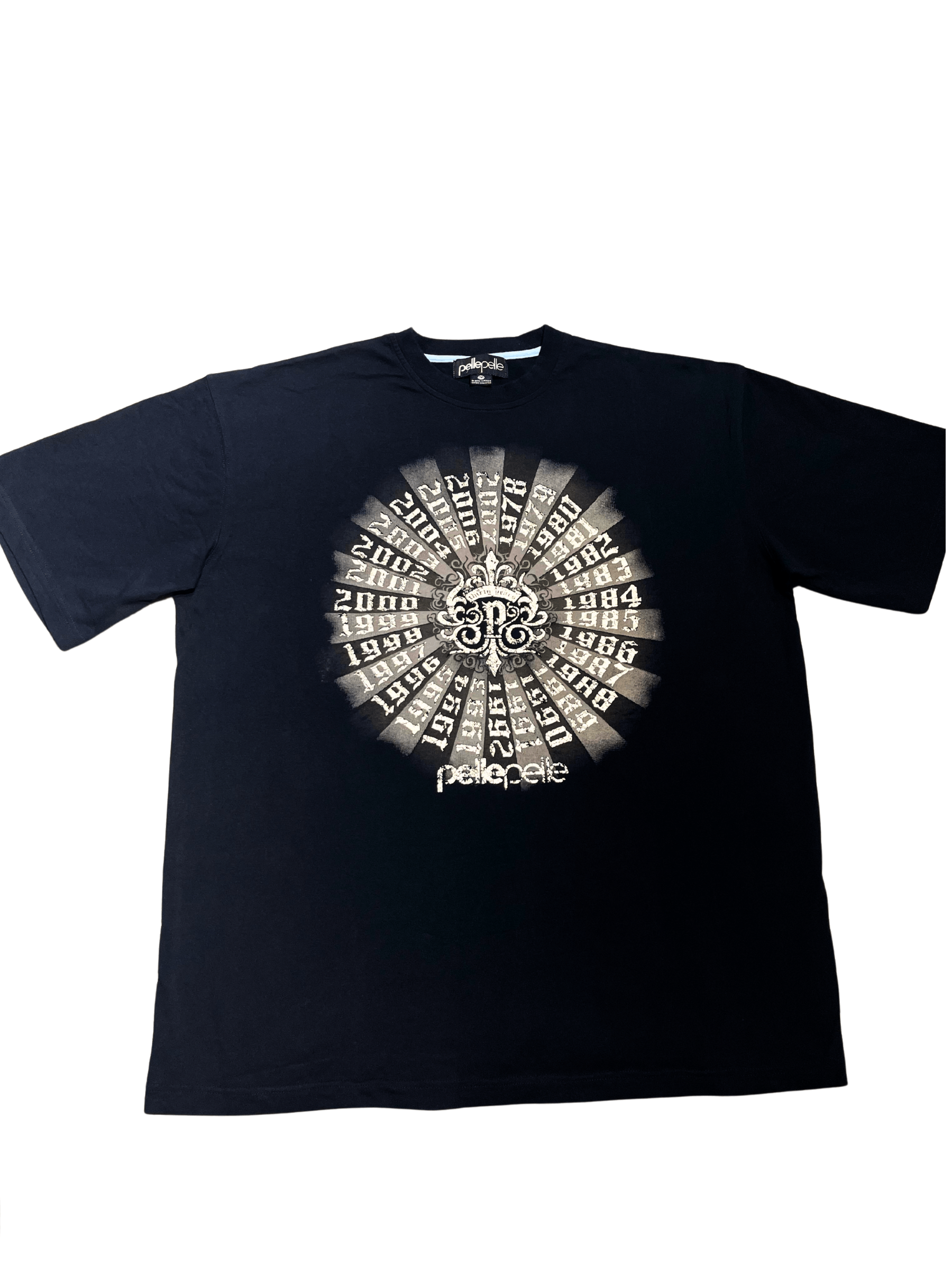 Pelle Pelle Pelle Pelle Graphic Black T-Shirt 2XL Size US XXL / EU 58 / 5 - 1 Thumbnail