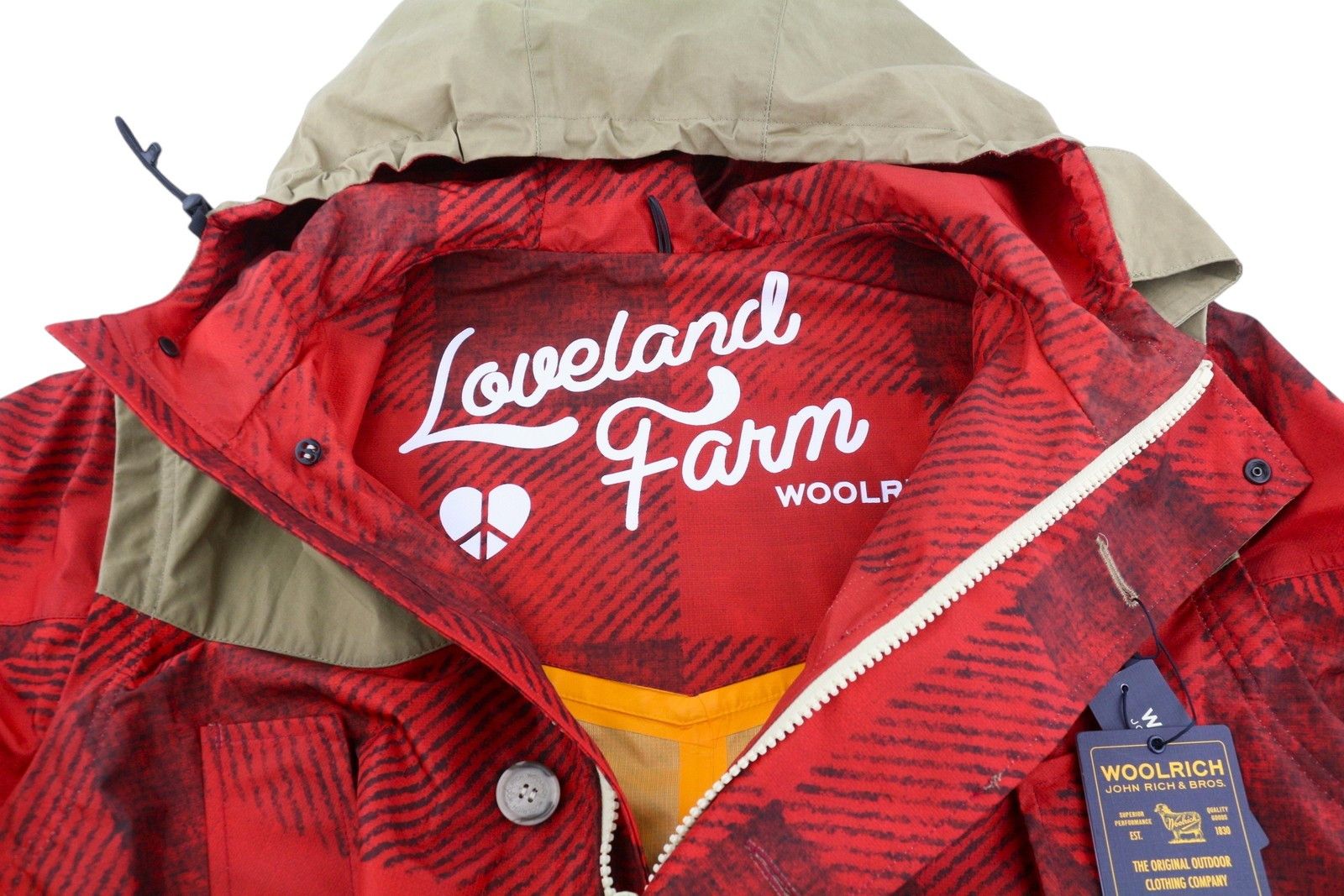 Woolrich Woolen Mills Loveland Fishtail L Parka Removable Sleeves 86709 Size US L / EU 52-54 / 3 - 6 Thumbnail