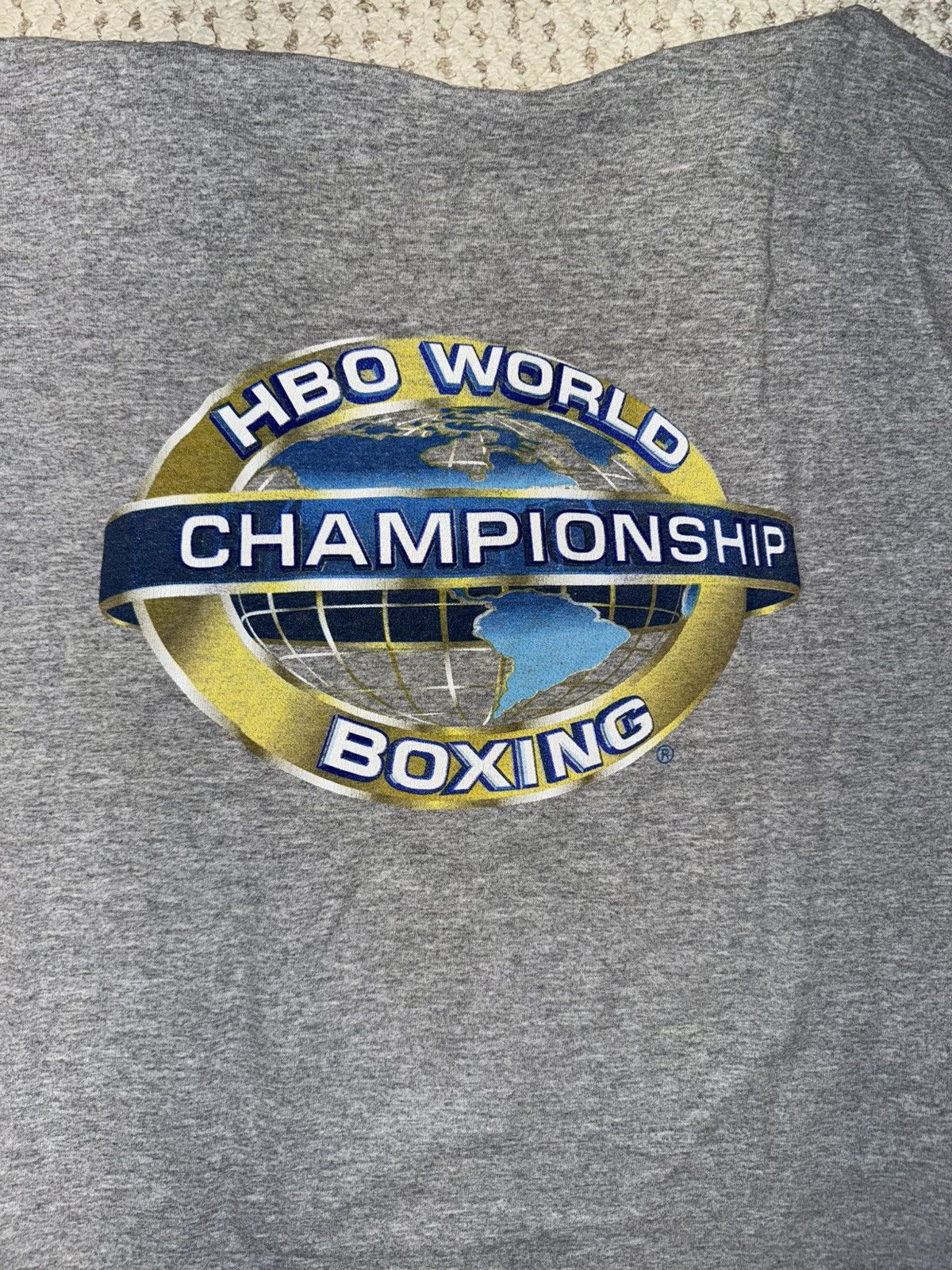 Vintage HBO sports world champion boxing tee Size US L / EU 52-54 / 3 - 3 Thumbnail