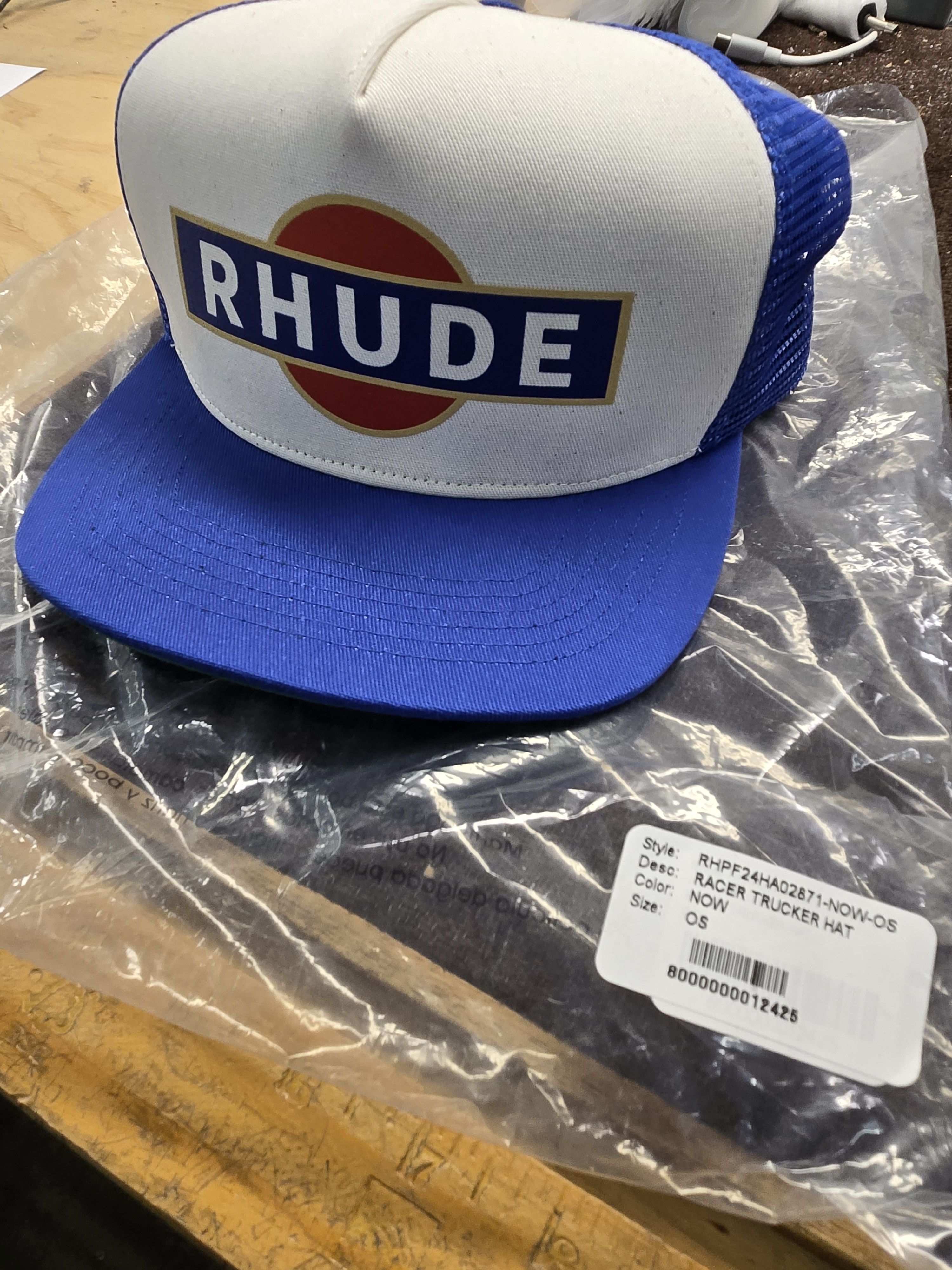 Rhude Racer Trucker Hat