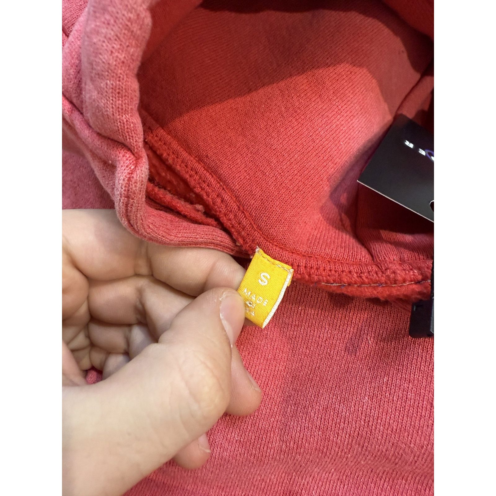 Gallery Dept. Gallery Dept Hoodie Red Small Used Size US S / EU 44-46 / 1 - 3 Thumbnail