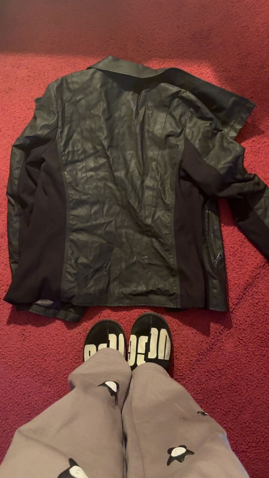 Japanese Brand × Vintage Black leather jacket Marc New York Size US M / EU 48-50 / 2 - 2 Thumbnail