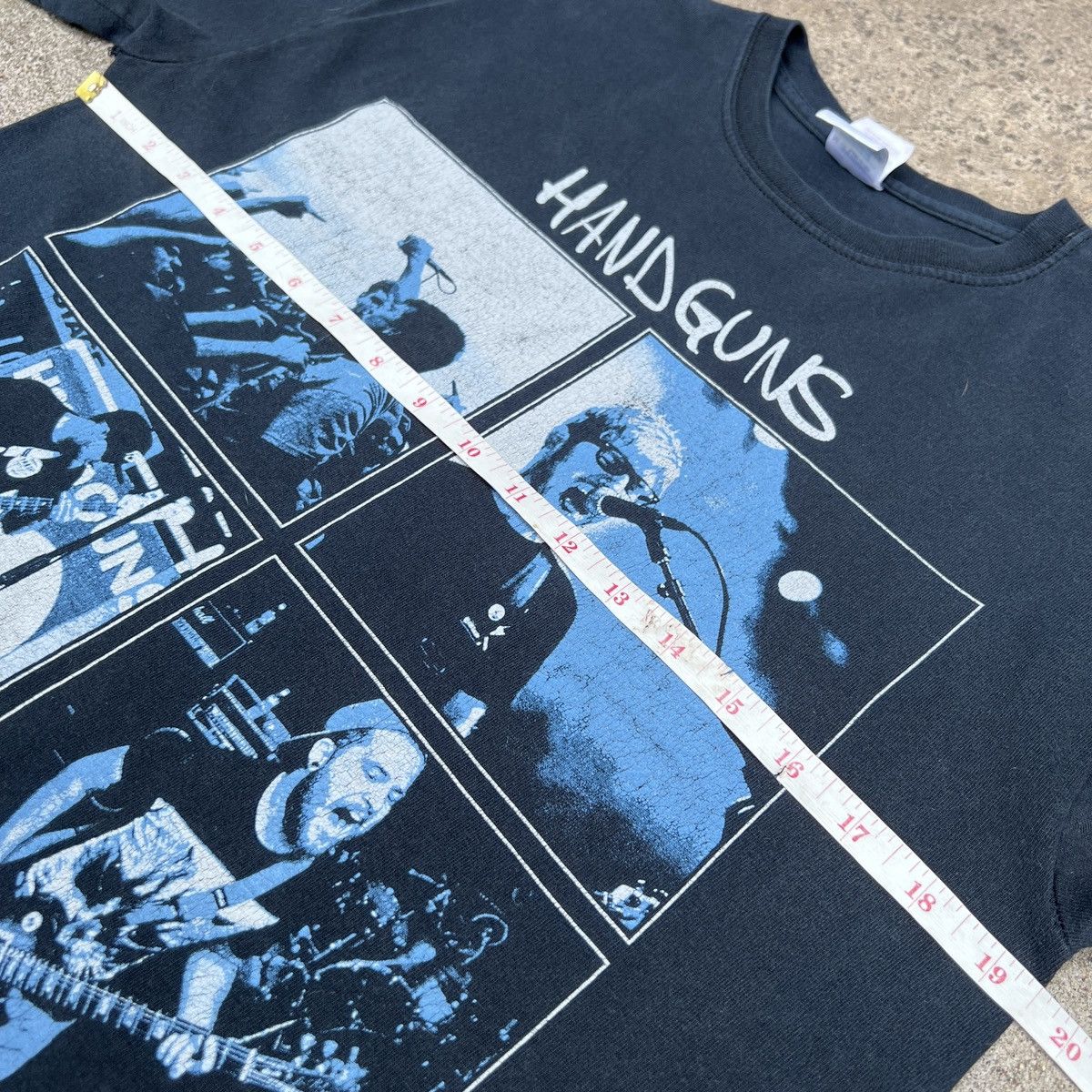 Vintage Y2K Handguns Angst Pop punk Band Promo Tee Faded Size US M / EU 48-50 / 2 - 6 Thumbnail