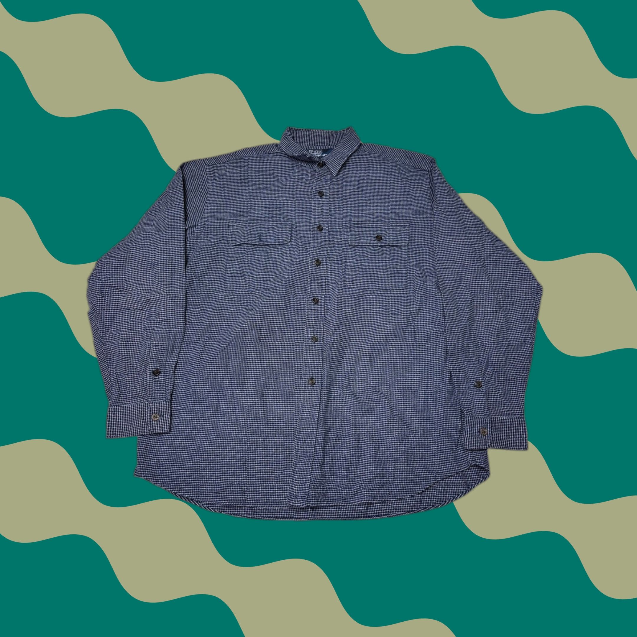 Polo Ralph Lauren Polo Ralph Lauren Whitfield Button Down Shirt Mens XL Check Long Sleeve Cotton Size US XL / EU 56 / 4 - 1 Thumbnail