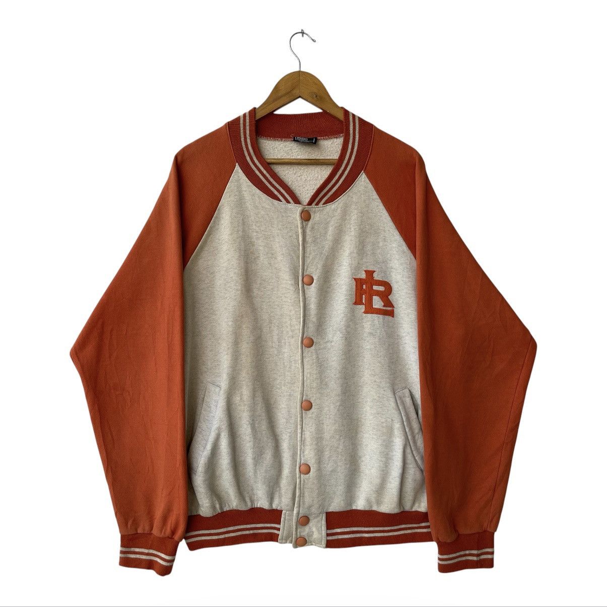 Polo Ralph Lauren Vintage 80s Polo Ralph Lauren Varsity Jacket Made in USA Size US L / EU 52-54 / 3 - 2 Thumbnail