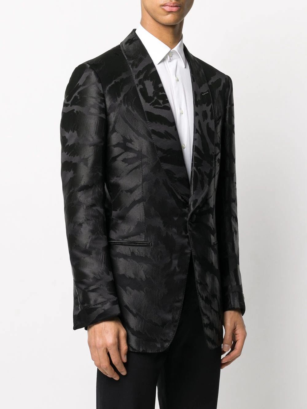 Tom Ford o1loc1c0724 11MY40 Blazer in Black Size US M / EU 48-50 / 2 - 2 Thumbnail