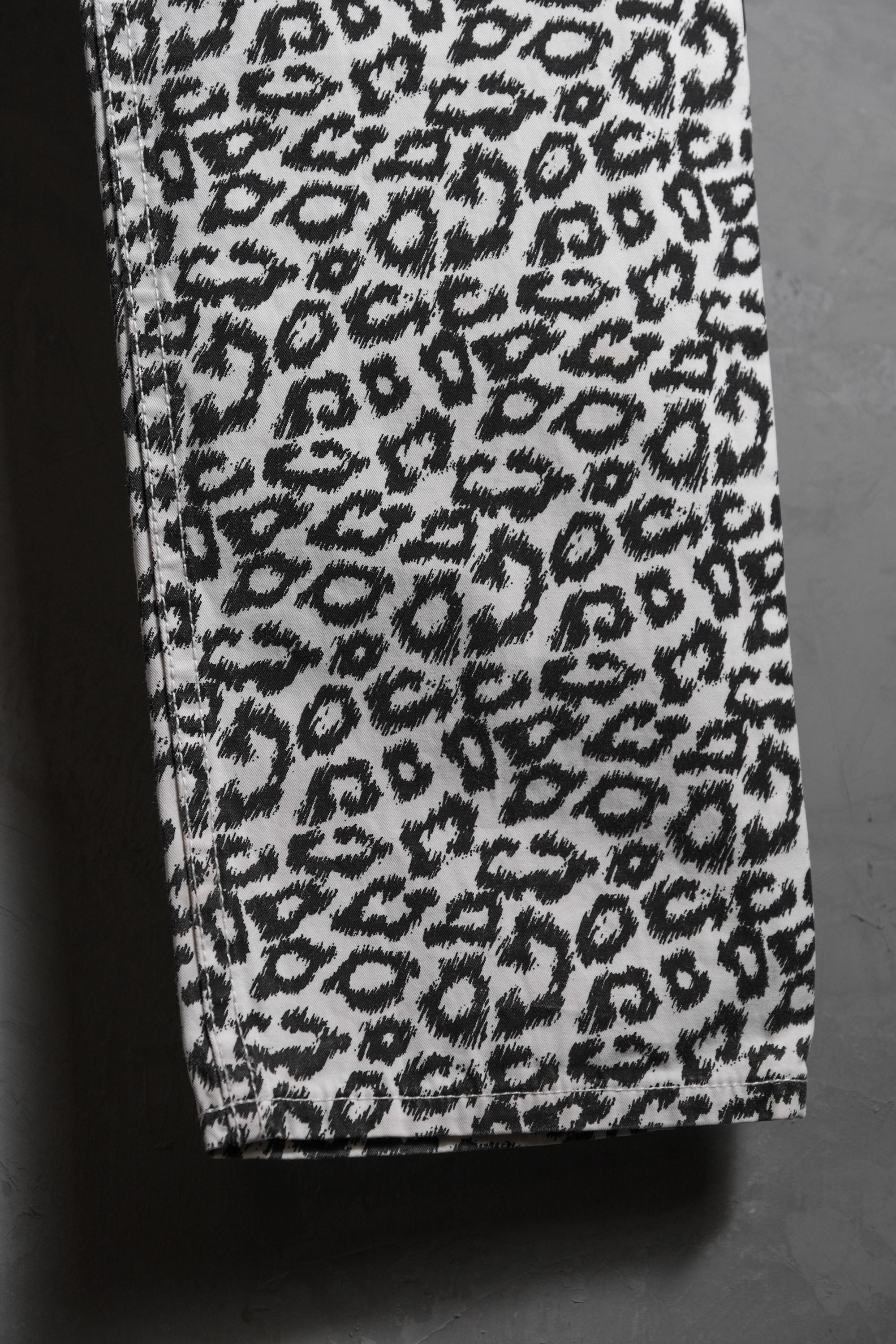 Comme des Garcons Homme Plus COMME des GARCONS HOMME PLUS 13S/S Leopard Pattern Pants Size US 32 / EU 48 - 3 Thumbnail