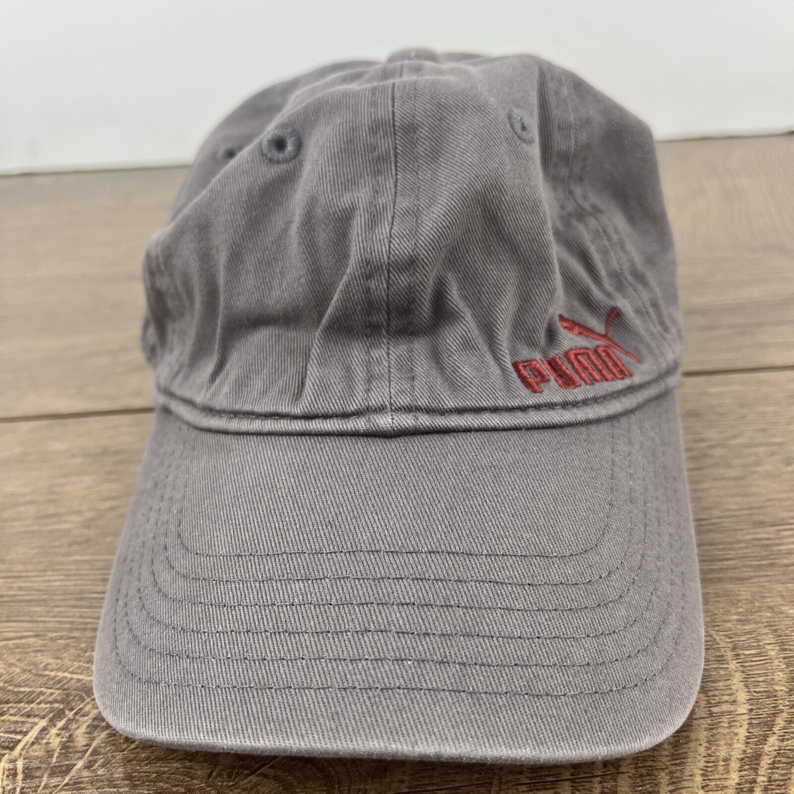 Puma PUMA Gray Hat Puma Gray Hat Adjustable Adult Size Hat Cap Size ONE SIZE - 4 Thumbnail