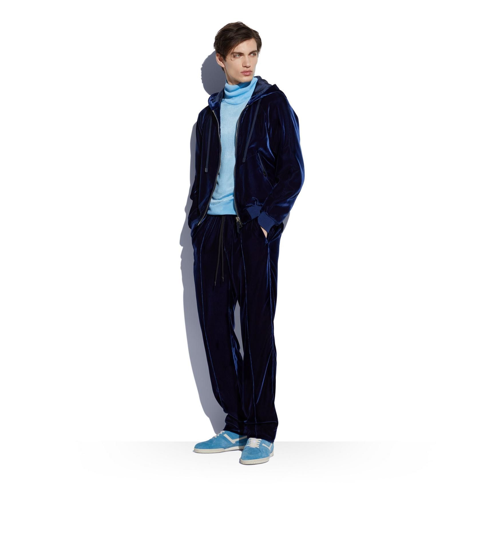 Tom Ford Best Dressed $4,300 w/Tax Highest End Velvet Hoodie Size US L / EU 52-54 / 3 - 2 Thumbnail