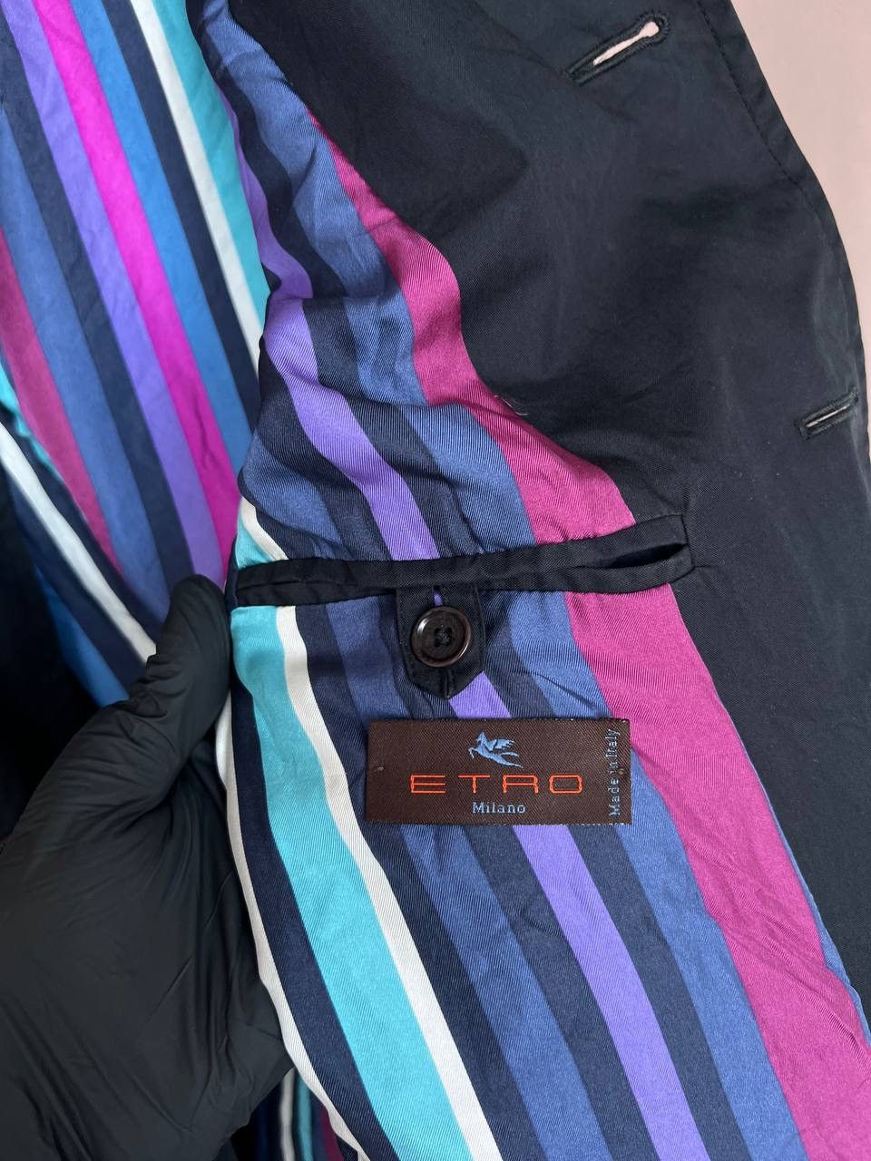 Etro Etro Milano Trench Coat Mens Size 46 or S/M Vintage Jacket Size US M / EU 48-50 / 2 - 11 Thumbnail