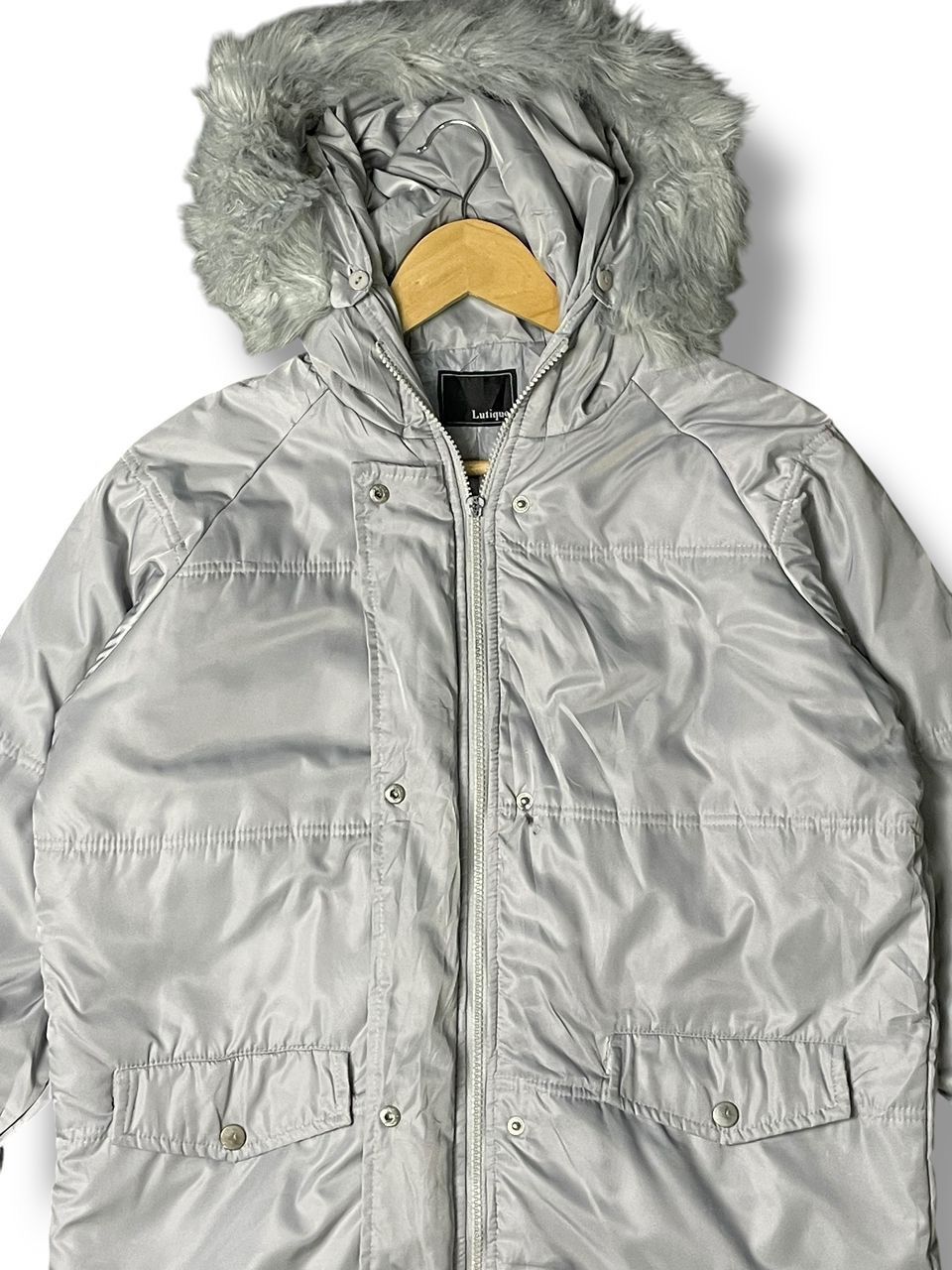 Japanese Brand × Vintage Lutique Faux Fur Trim Parka (1) Size US S / EU 44-46 / 1 - 5 Thumbnail
