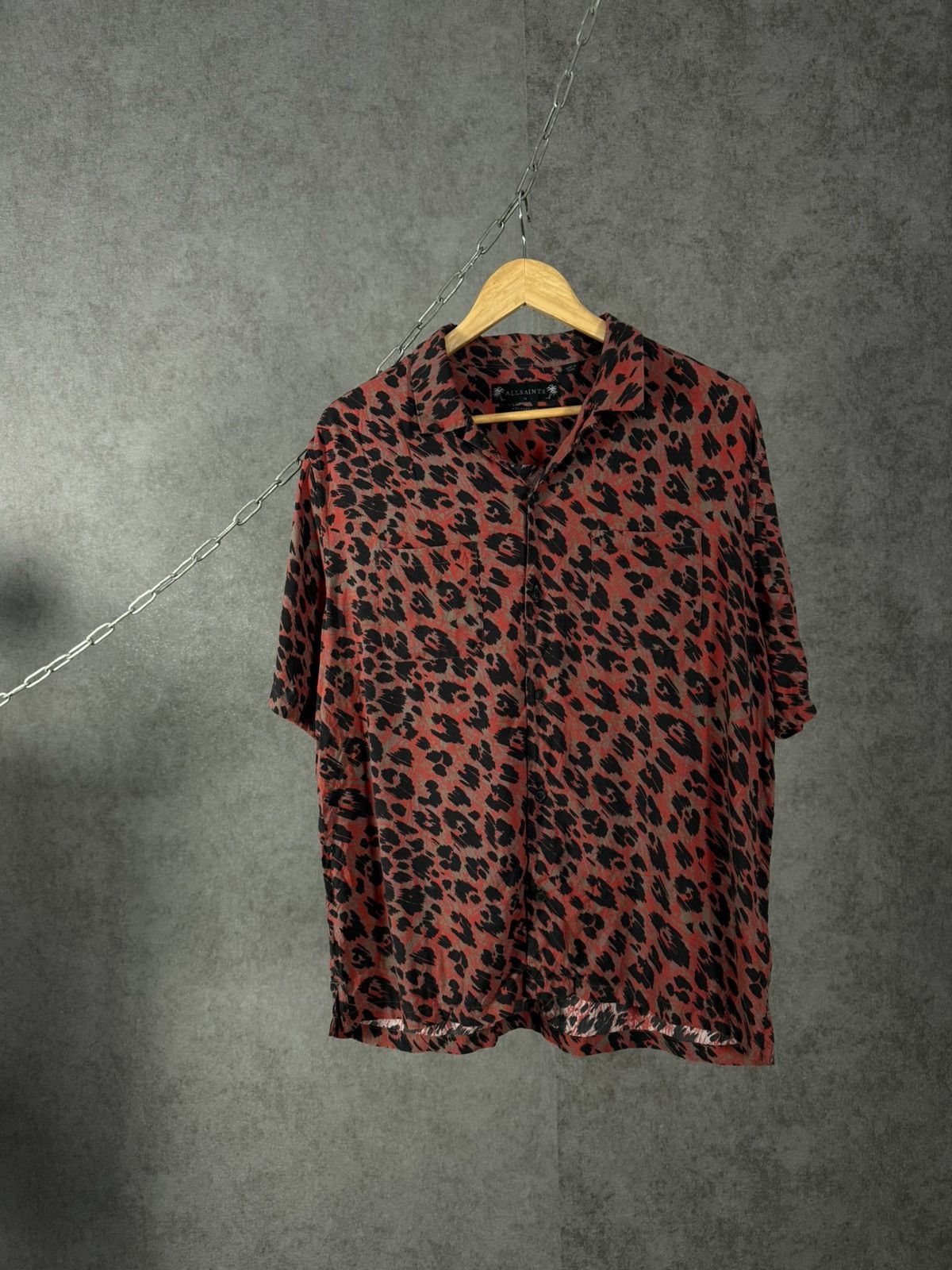 Allsaints Allsaints designer art hawaiian relaxed shirt Size US M / EU 48-50 / 2 - 1 Thumbnail