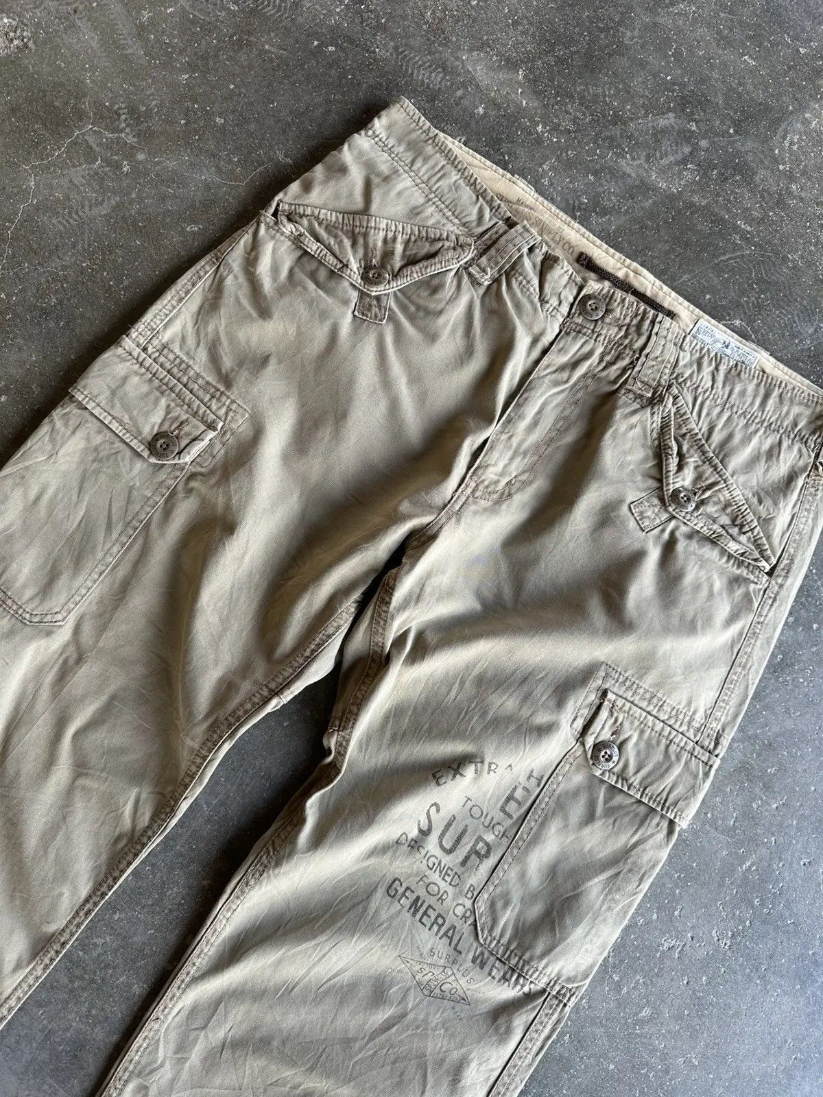 Generic Surplus W35 L31 🔥STEALS! VINTAGE SURPLUS JAPAN TROUSERS CARGO PANTS Size US 35 - 1 Thumbnail