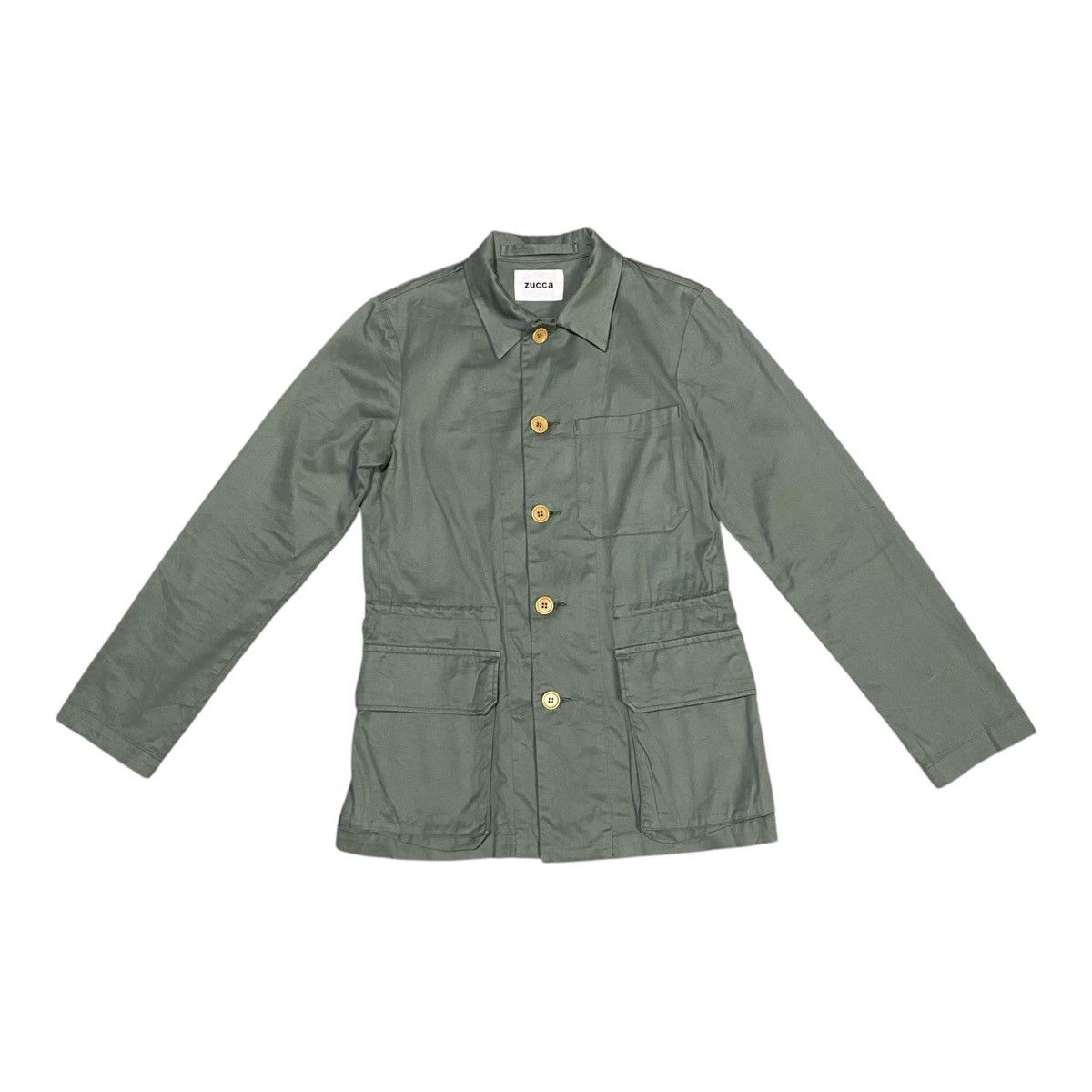 CABANE de ZUCCa × Issey Miyake × Zucca Zucca Military Shirt Jacket Size US S / EU 44-46 / 1 - 5 Thumbnail