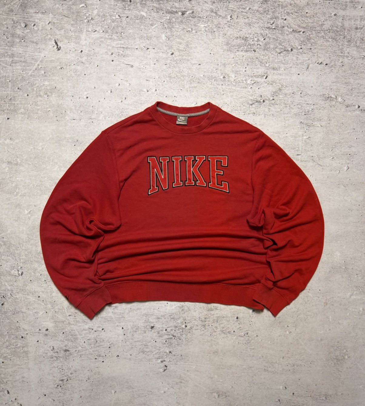 Nike × Vintage NIKE VINTAGE CENTER LOGO OVERSIZE BOXY SWEATSHIRT Size US L / EU 52-54 / 3 - 1 Thumbnail