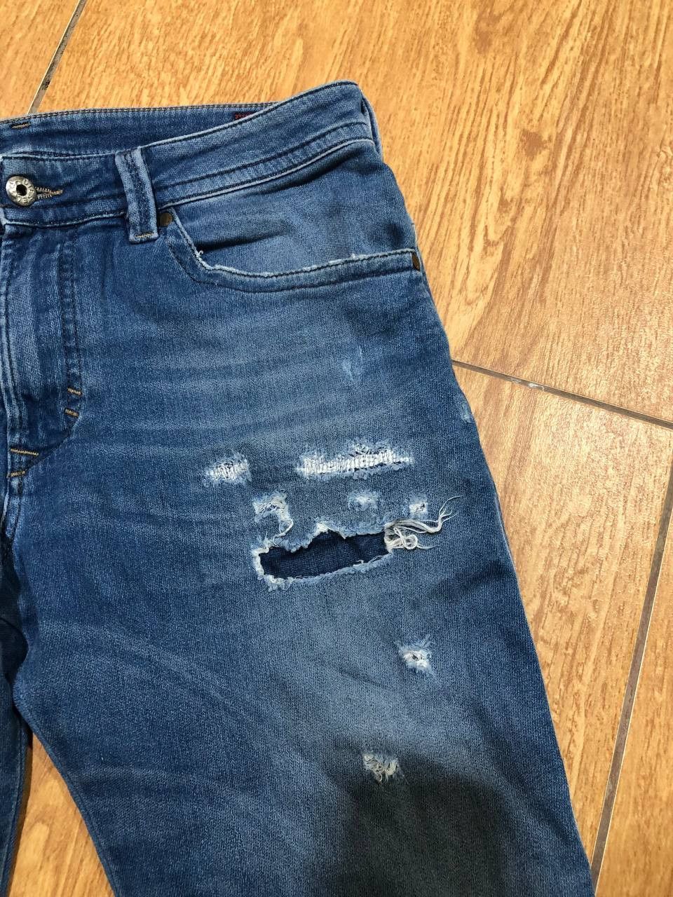 Diesel Diesel THAVAR Jogger Pants Distressed jeans Size US 32 / EU 48 - 20 Thumbnail