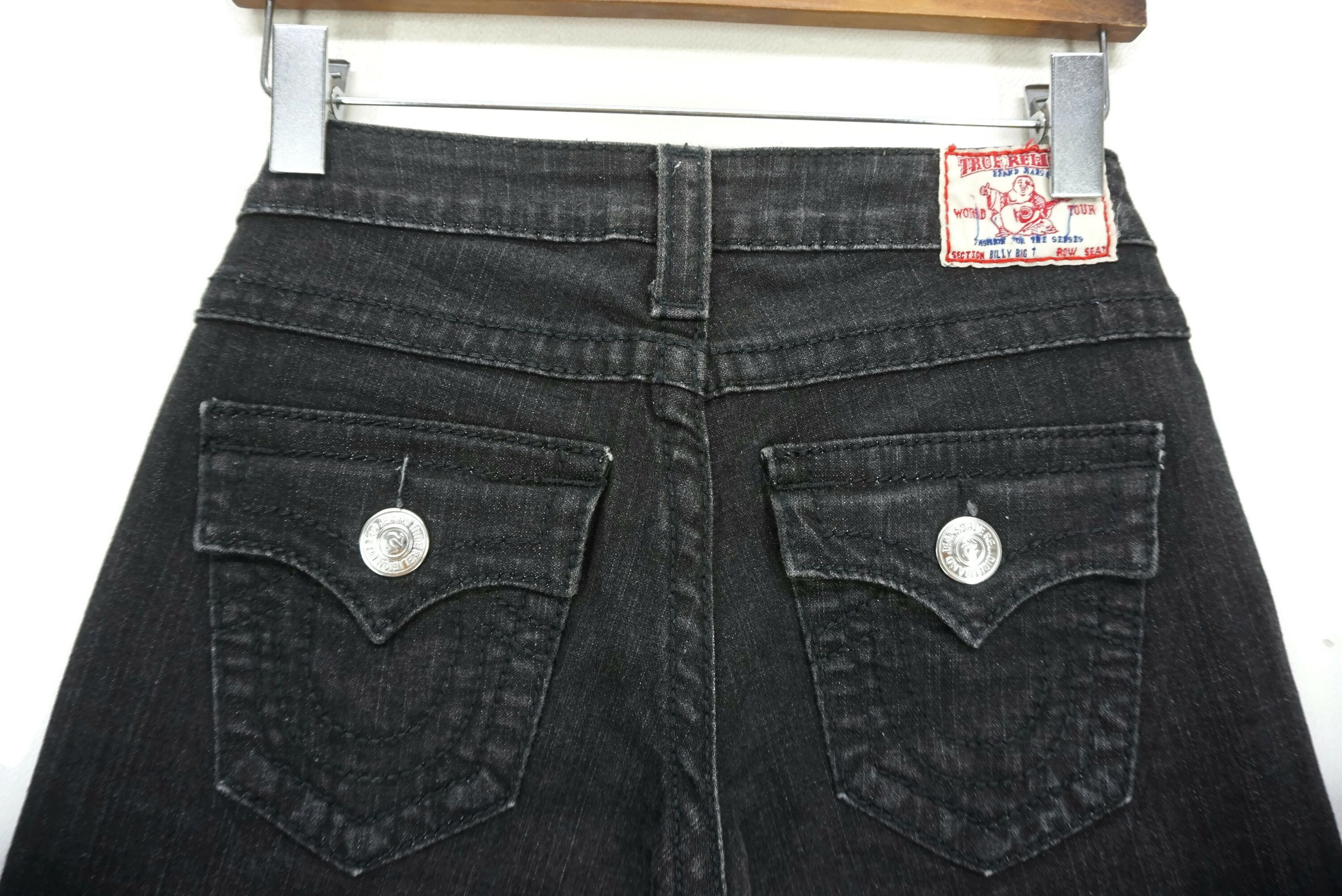 True Religion Billy Big T Jeans fit W27xL30 Low-Rise Denim Made in USA Size 26" / US 2 / IT 38 - 6 Thumbnail