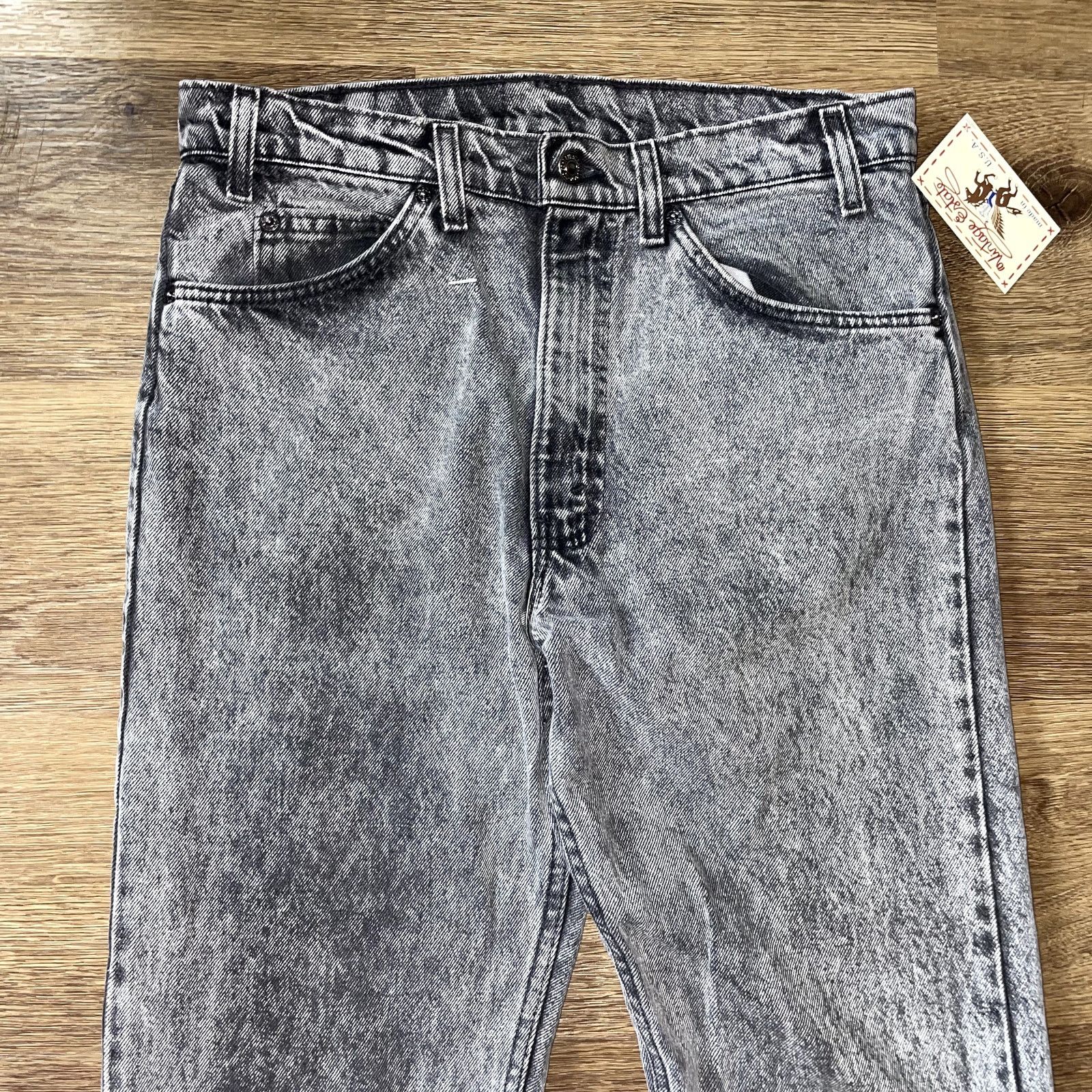 Levi's 80's Acid Wash Black Levi's Size US 33 - 5 Thumbnail
