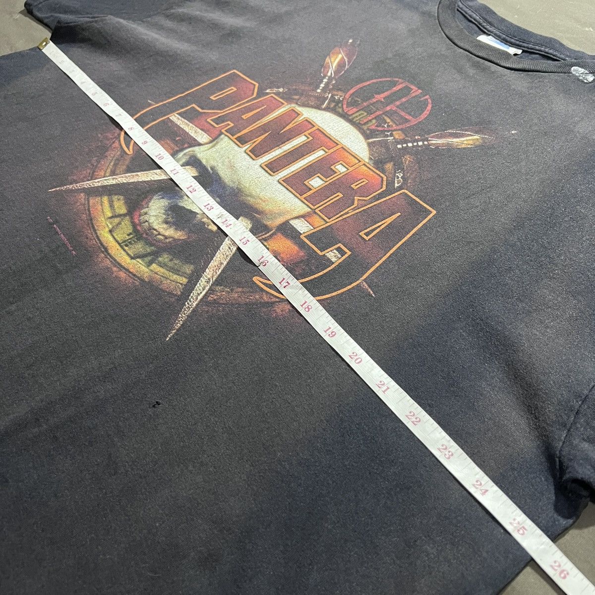 Band Tees Vintage Y2K Pantera Thrashed Faded Tee 2XL Groove metal Size US XXL / EU 58 / 5 - 18 Thumbnail