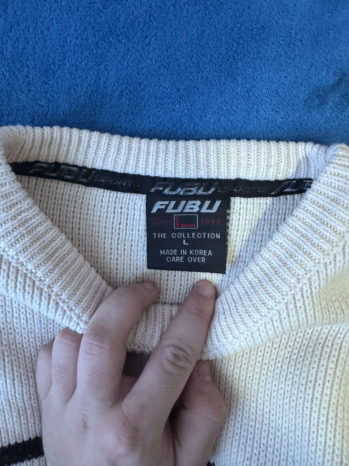 Fubu Vintage Fubu Jeans SweatShirt y2k Size US L / EU 52-54 / 3 - 3 Thumbnail