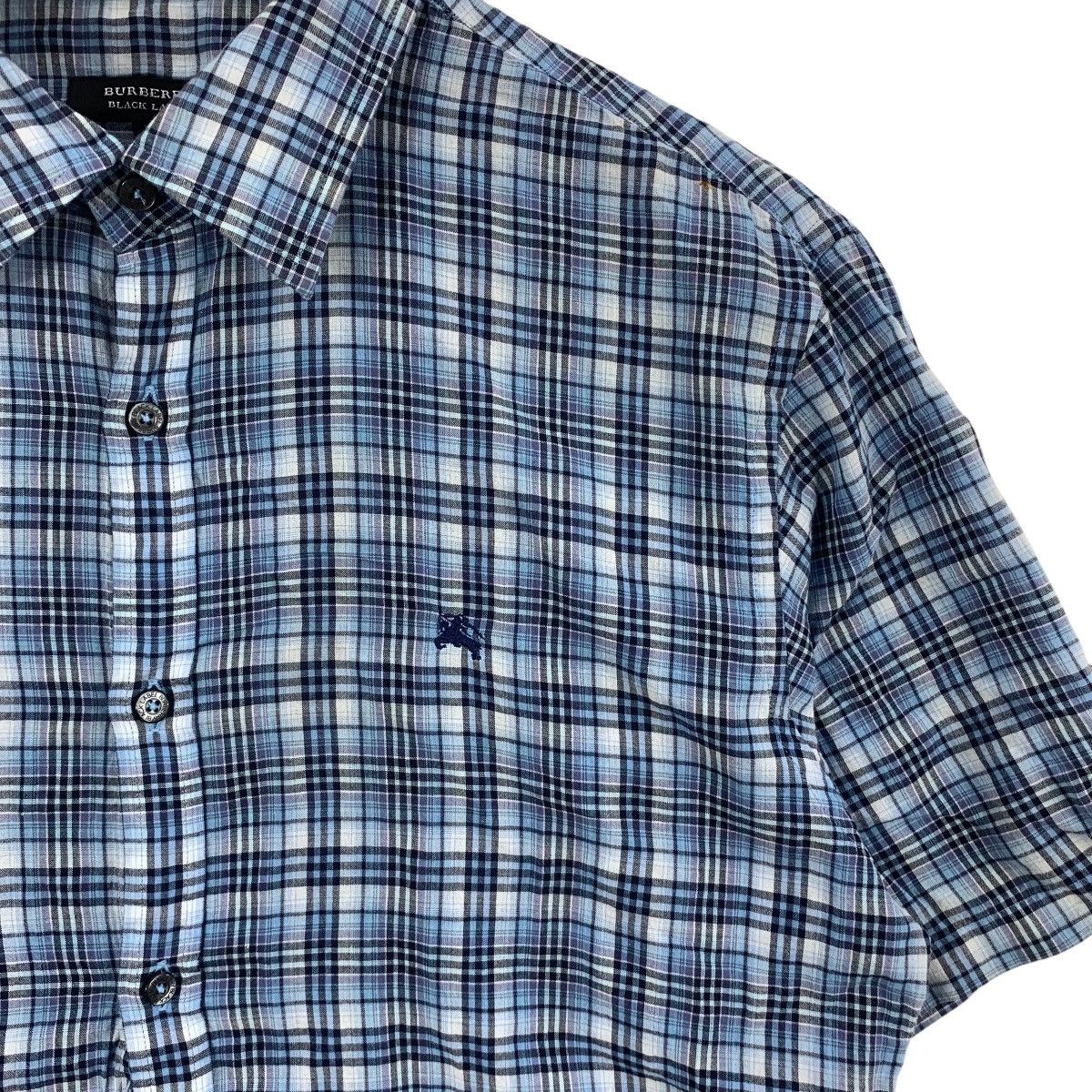 Burberry Vintage BURBERRY BLACK LABEL Nova Checks Casual Tee Shirt Size S / US 4 / IT 40 - 6 Thumbnail