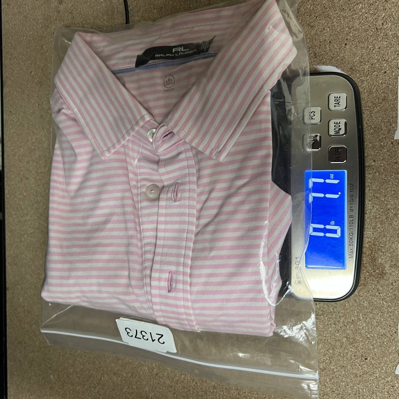 RLX Ralph Lauren RLX Ralph Lauren Golf Polo Shirt Men Striped Short Sleeve L Size US L / EU 52-54 / 3 - 7 Thumbnail