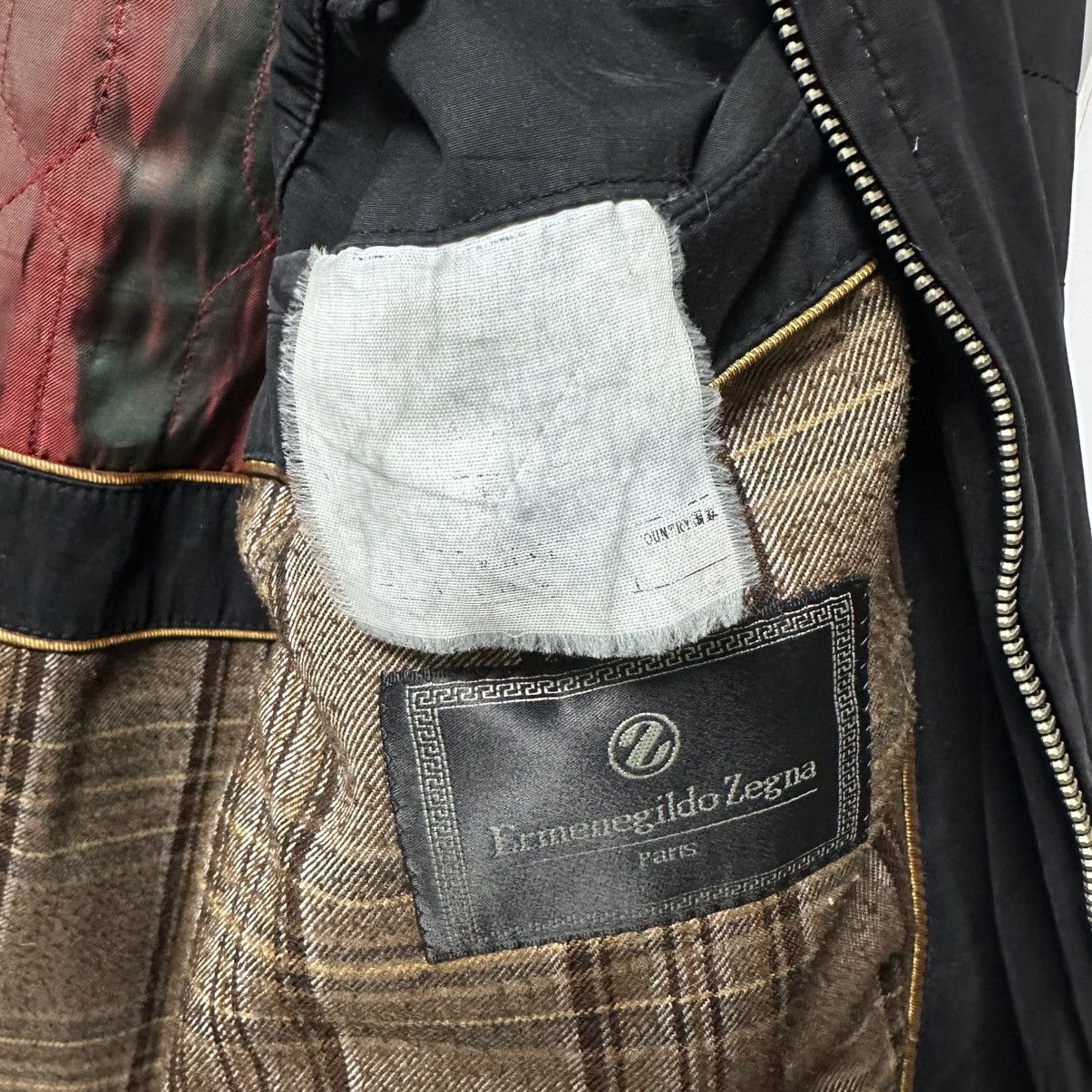 Ermenegildo Zegna Ermenegildo Zegna Paris Jacket Vintage Rare Size US L / EU 52-54 / 3 - 9 Thumbnail