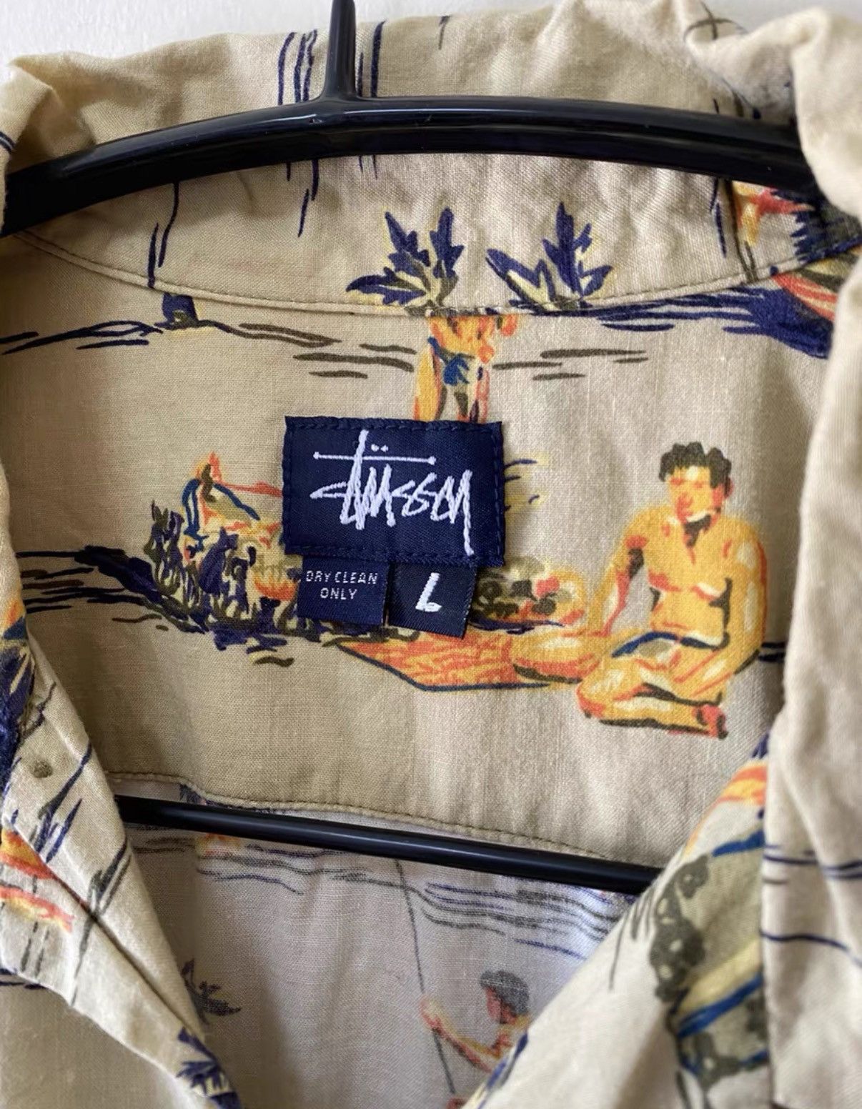 Stussy Vintage Stussy 90s Hawaii Shirt K7 Size US L / EU 52-54 / 3 - 6 Thumbnail