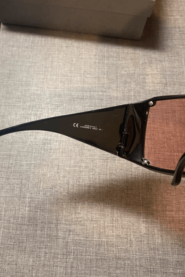 Christian Dior Monsieur DIOR Sunglasses Overshine Rimless Mask Pop Bike Shield RI935 Size ONE SIZE - 7 Thumbnail
