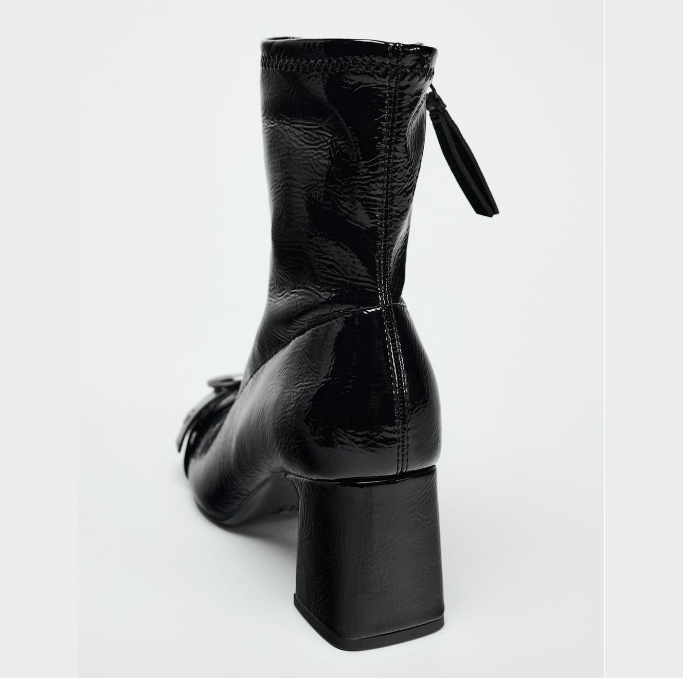Zara ZARA Buckled Ankle Boots Size US 10 / IT 40 - 6 Thumbnail