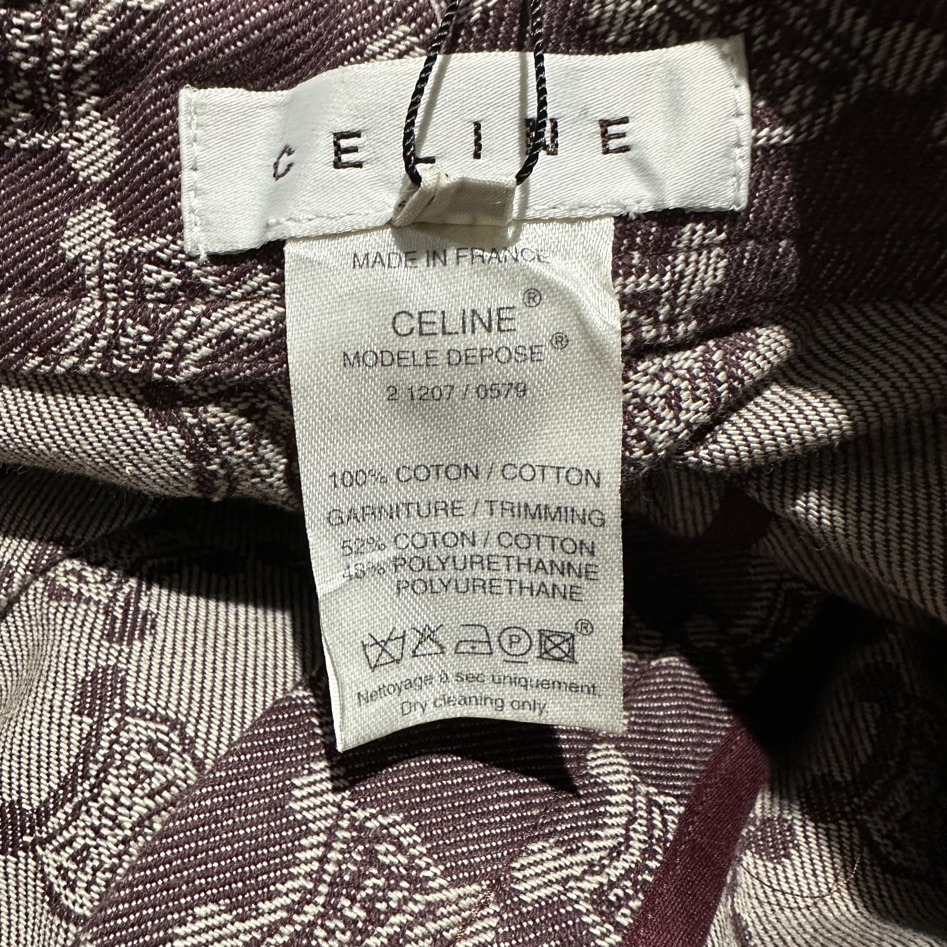 Celine Celine Monogram Denim Pants Size US 29 - 8 Thumbnail