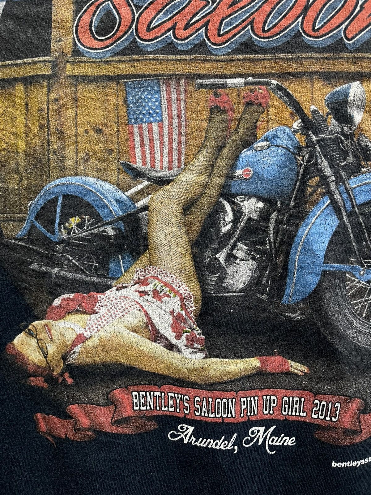 Other Bentley's Saloon Pin Up Girl Long Sleeve🔥🔥🔥 Size US M / EU 48-50 / 2 - 12 Thumbnail