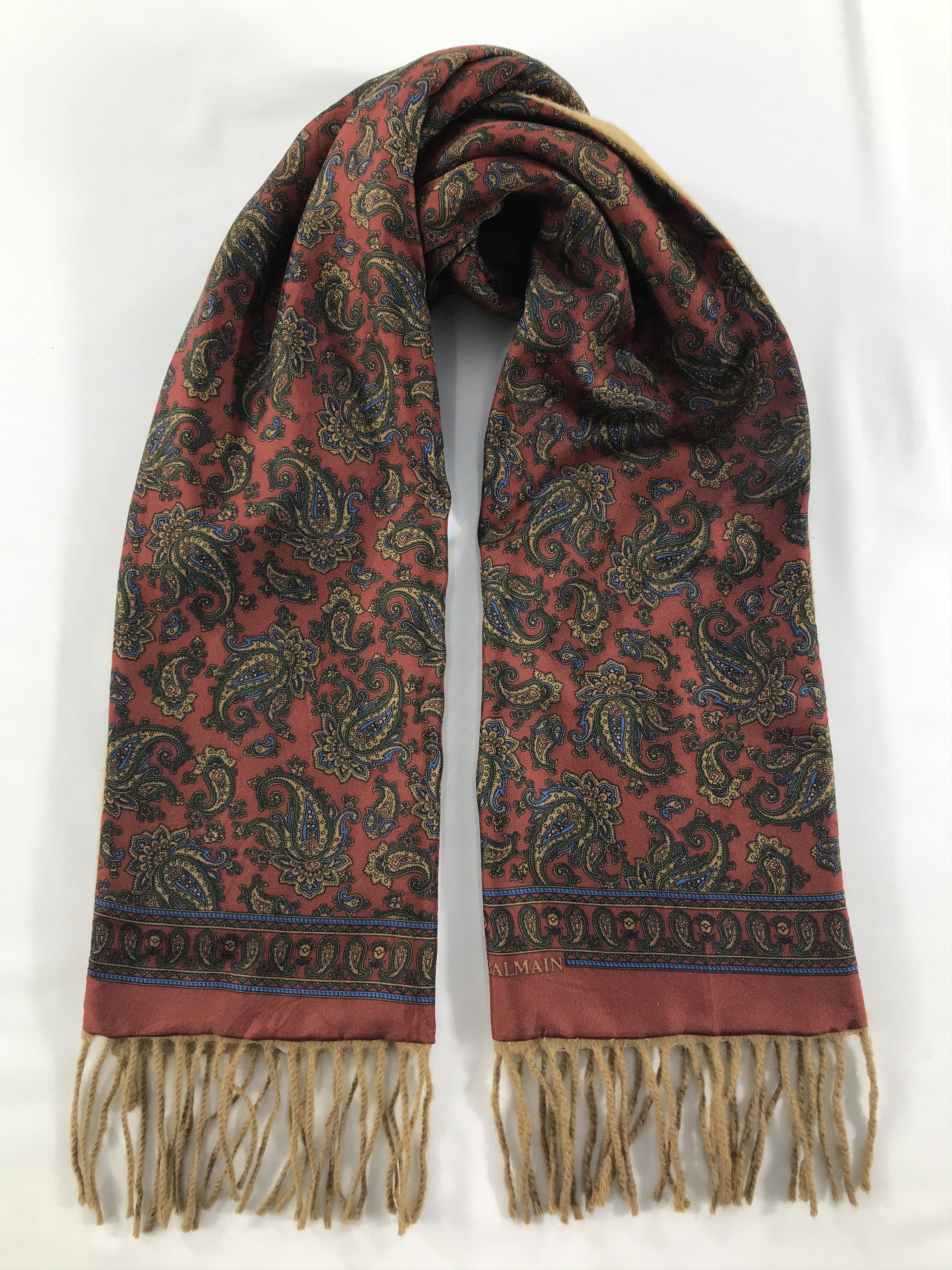 Vintage Pierre Balmain Scarf / Muffler / Neckwear - WW2879 Size ONE SIZE - 1 Thumbnail