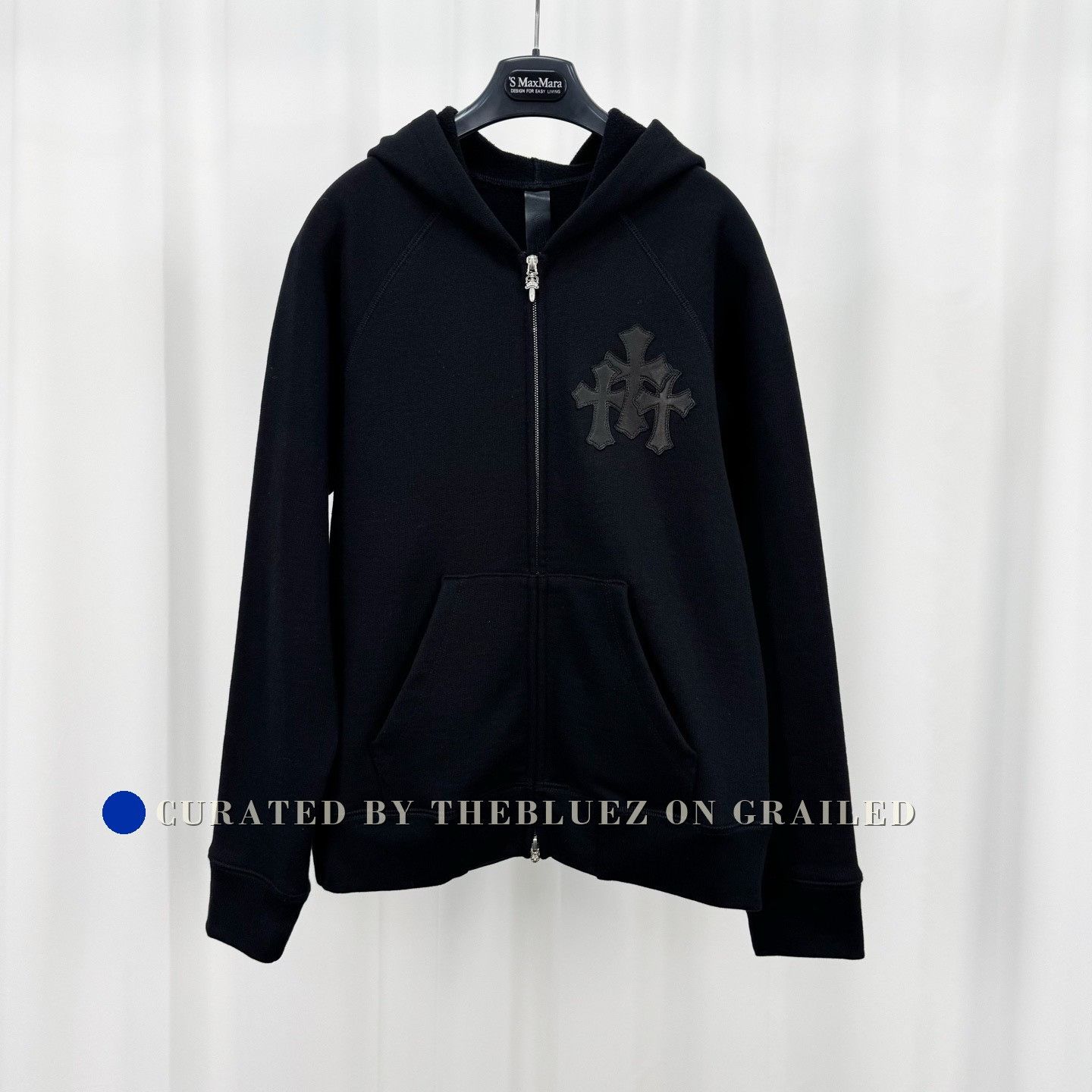 Chrome Hearts Chrome Hearts New Patchwork Zip Hoodie Size US S / EU 44-46 / 1 - 1 Thumbnail